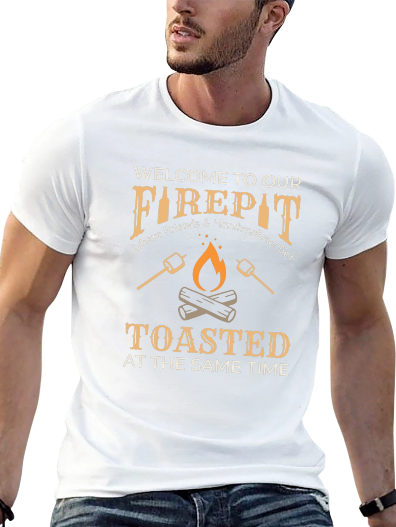 Welcome to Our Firepit T-Shirt