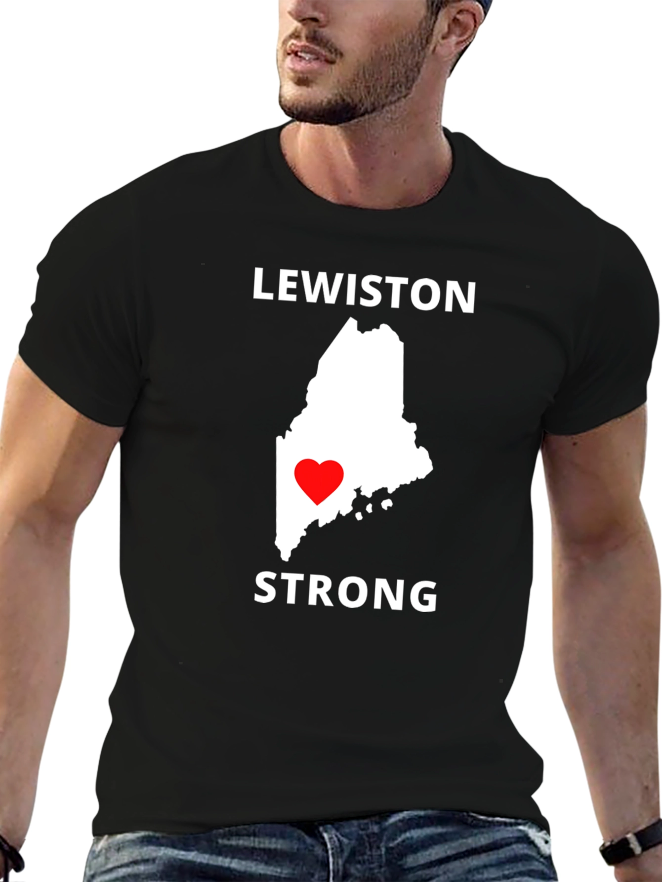 Lewiston Strong T-Shirt - Maine Love