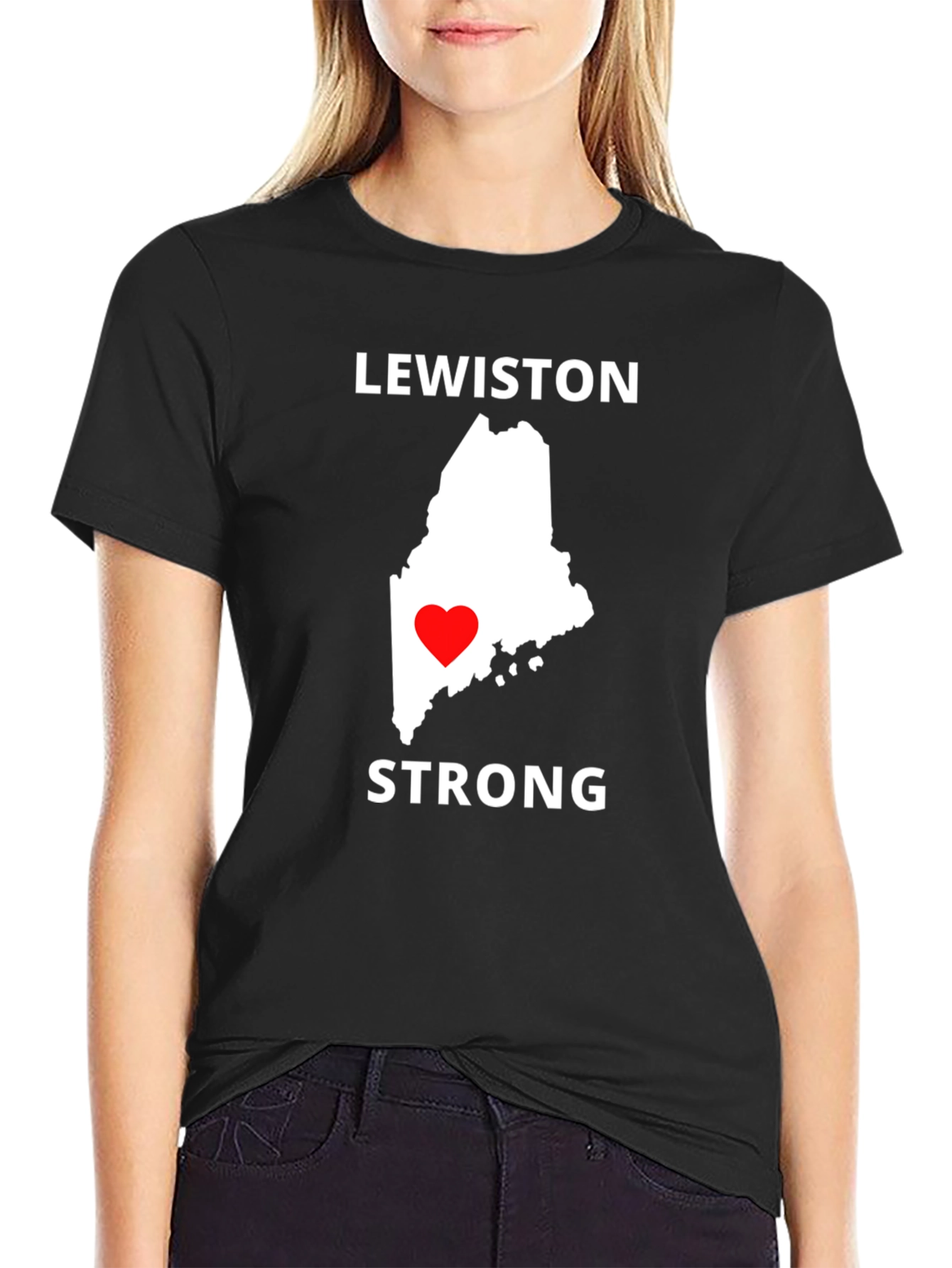 Lewiston Strong T-Shirt - Maine Love
