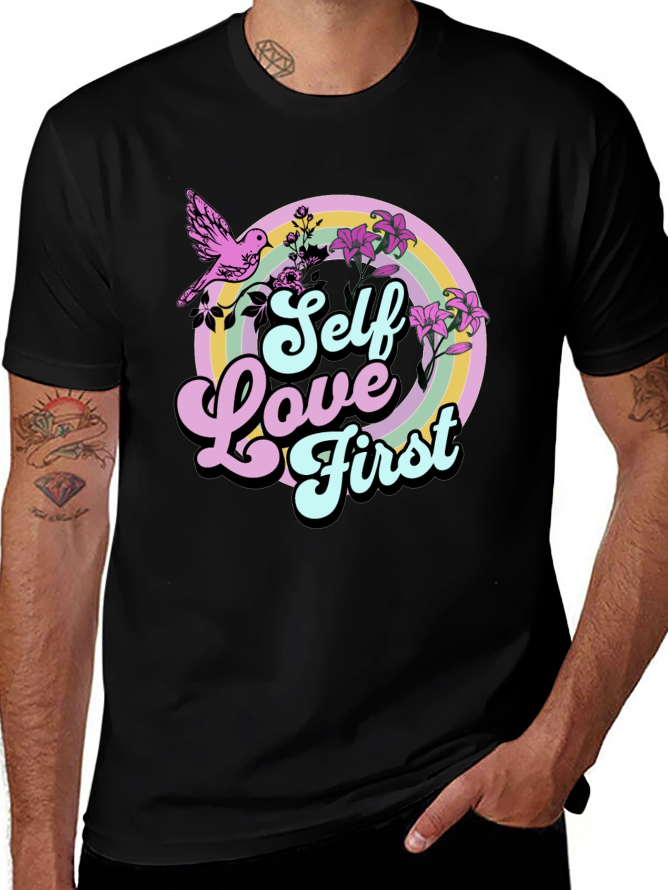 Self Love First Graphic T-Shirt - Unisex