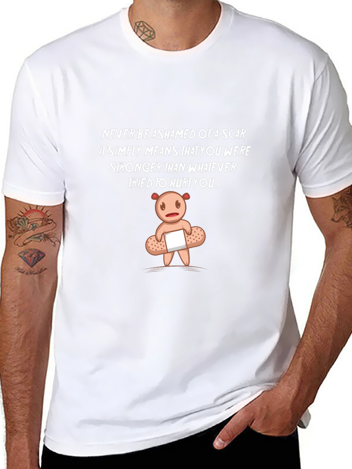 Never Be Ashamed Scar T-Shirt