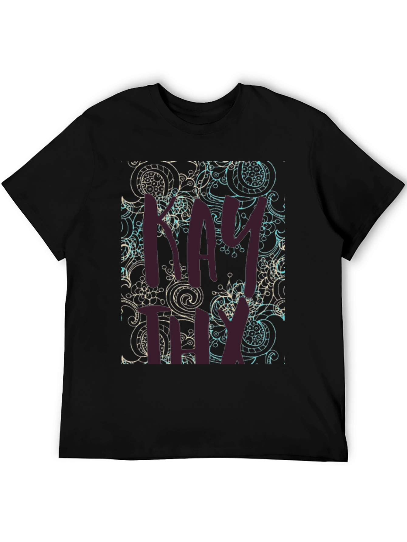 Patterned Graphic Tee