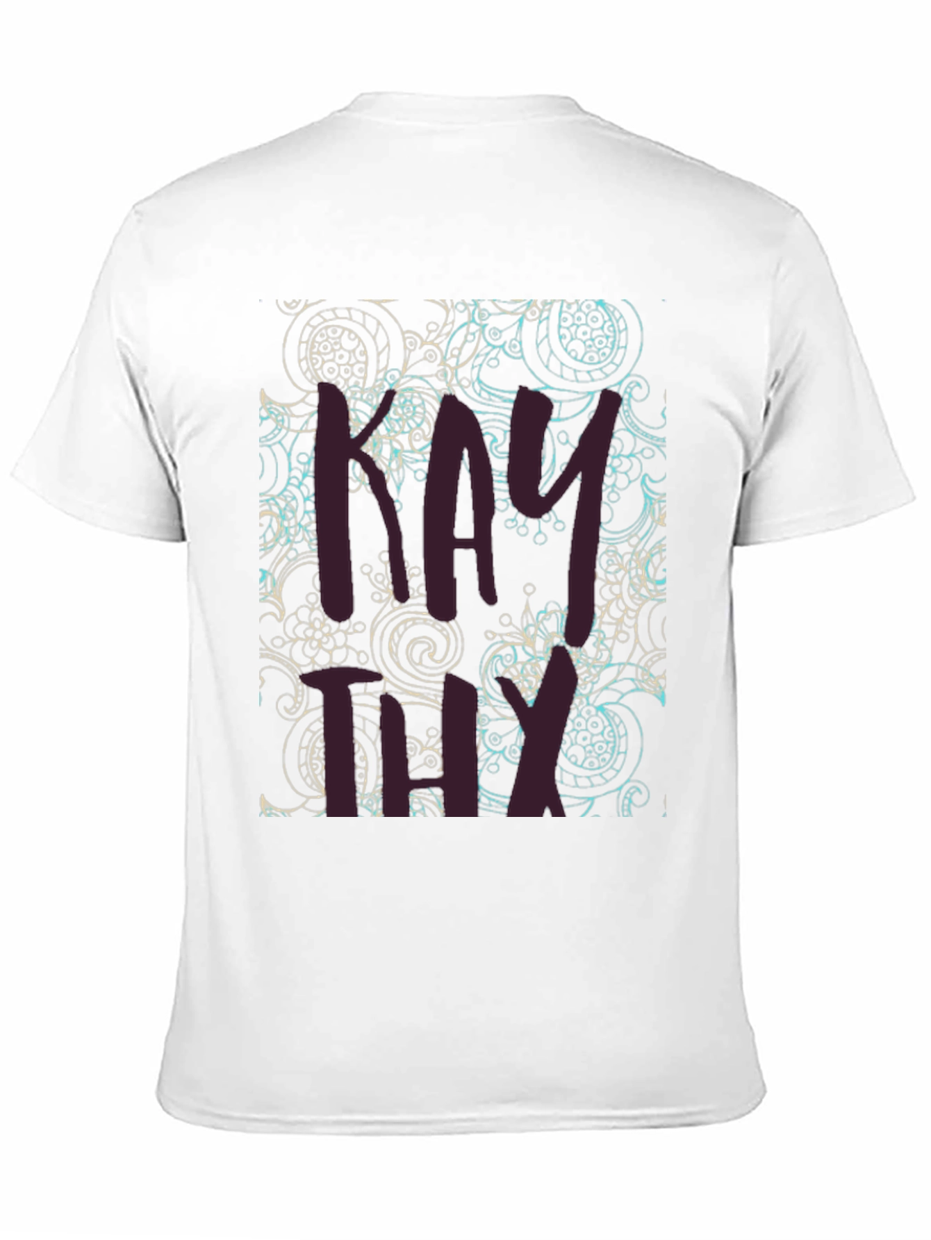 Patterned Graphic Tee