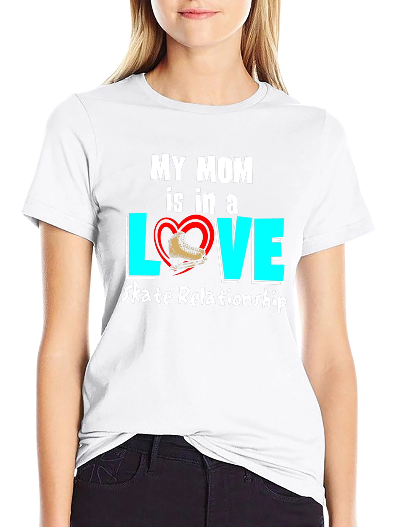 My Mom Skate Relationship T-Shirt