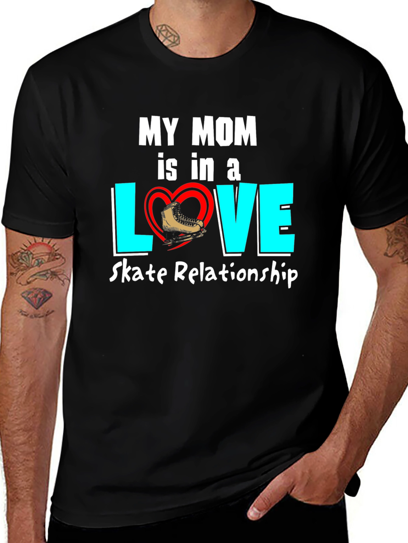 My Mom Skate Relationship T-Shirt