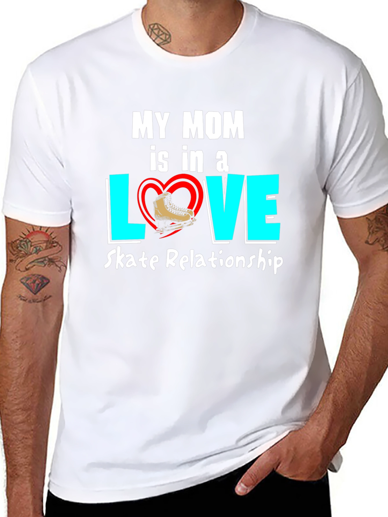 My Mom Skate Relationship T-Shirt