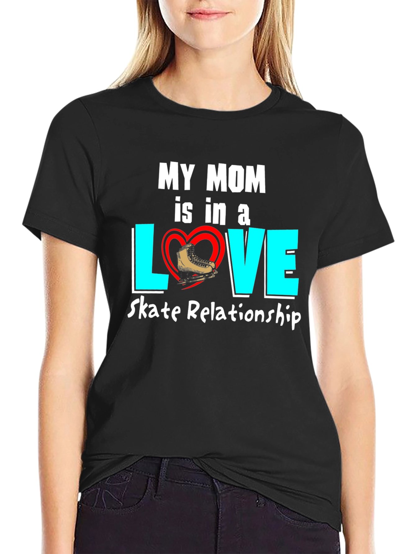 My Mom Skate Relationship T-Shirt