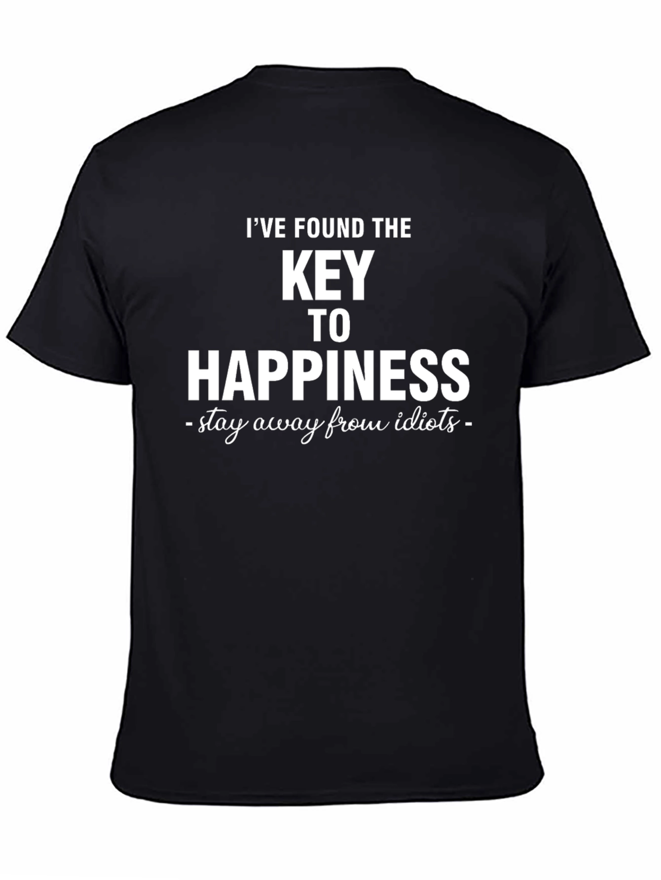 Key to Happiness Graphic T-Shirt