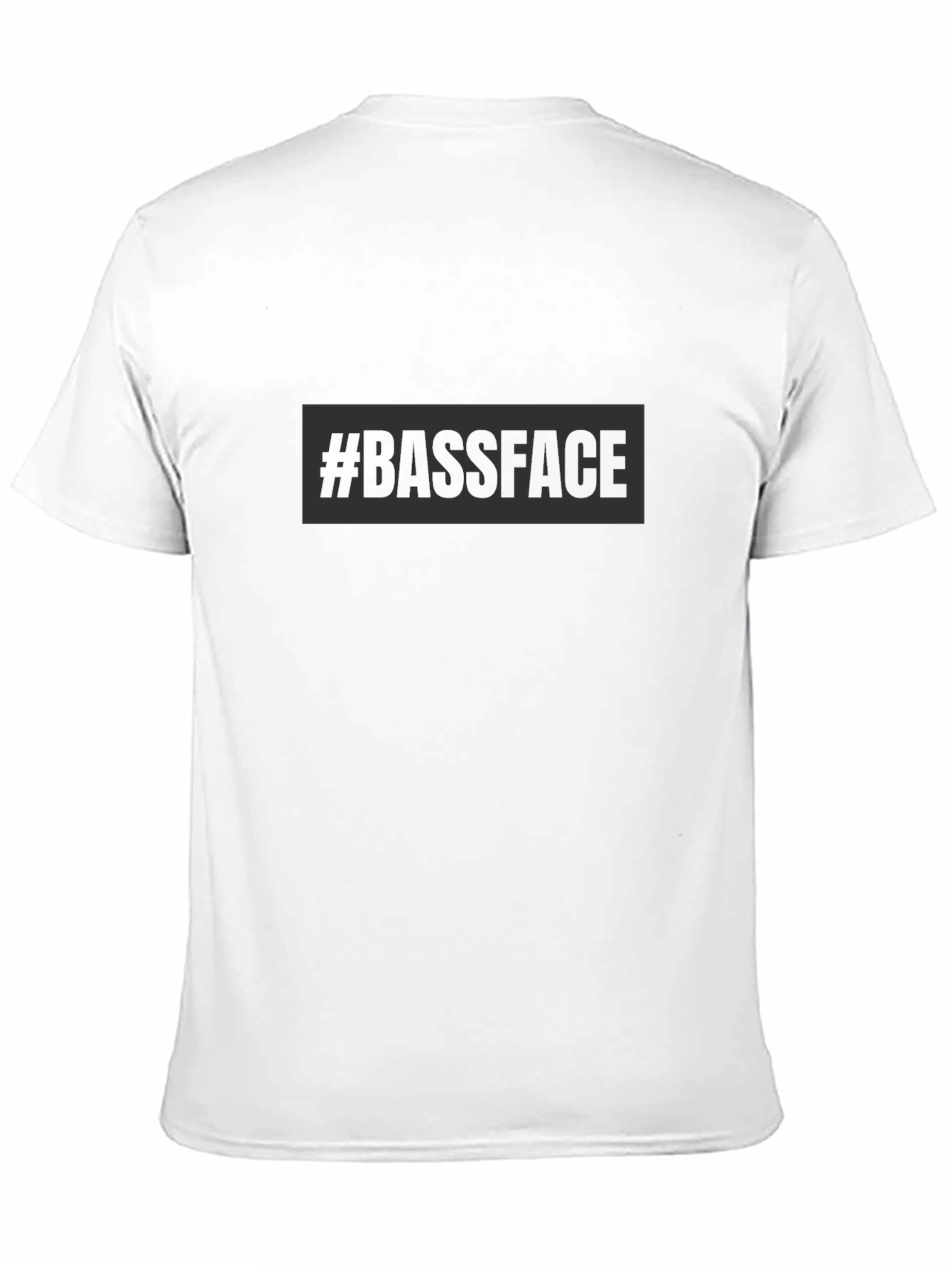 #BASSFACE Black T-Shirt - Music Lover Tee