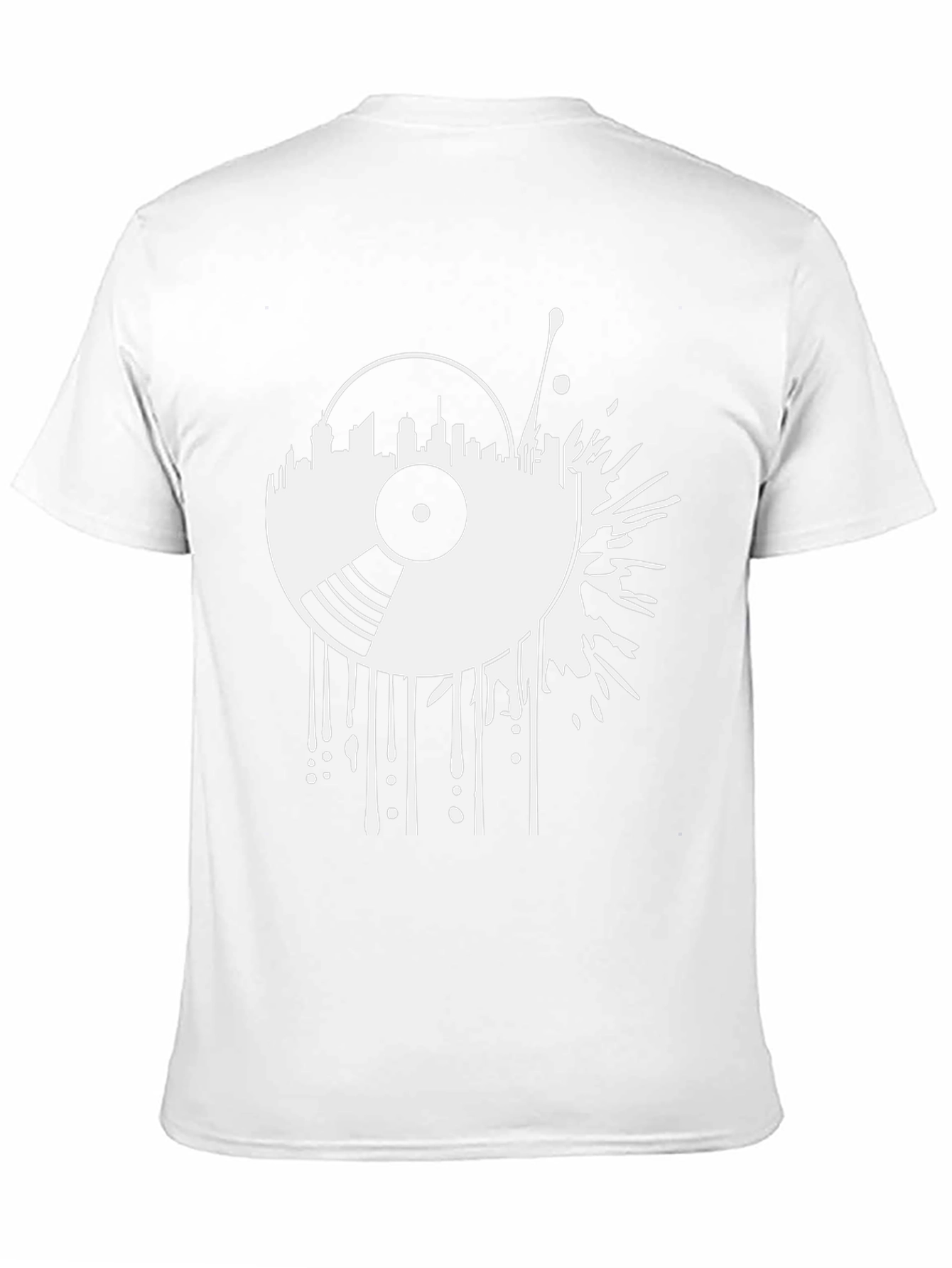 Urban Vinyl Record Graphic T-Shirt