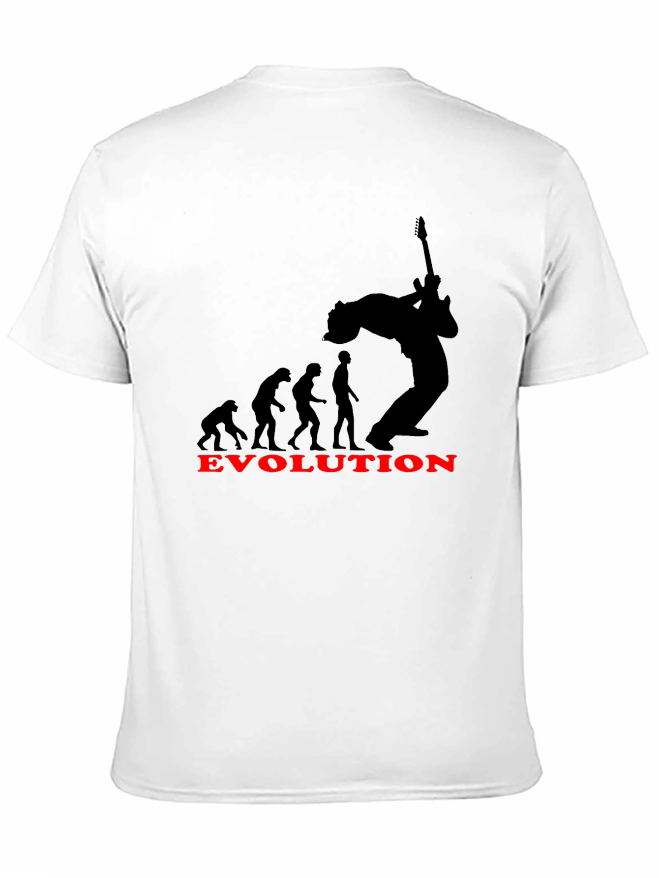 Evolution of Rock Black T-Shirt