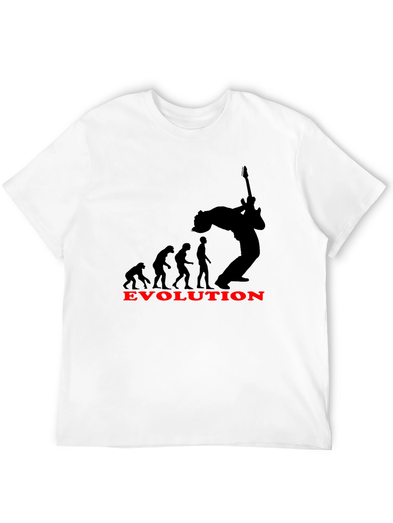 Evolution of Rock Black T-Shirt
