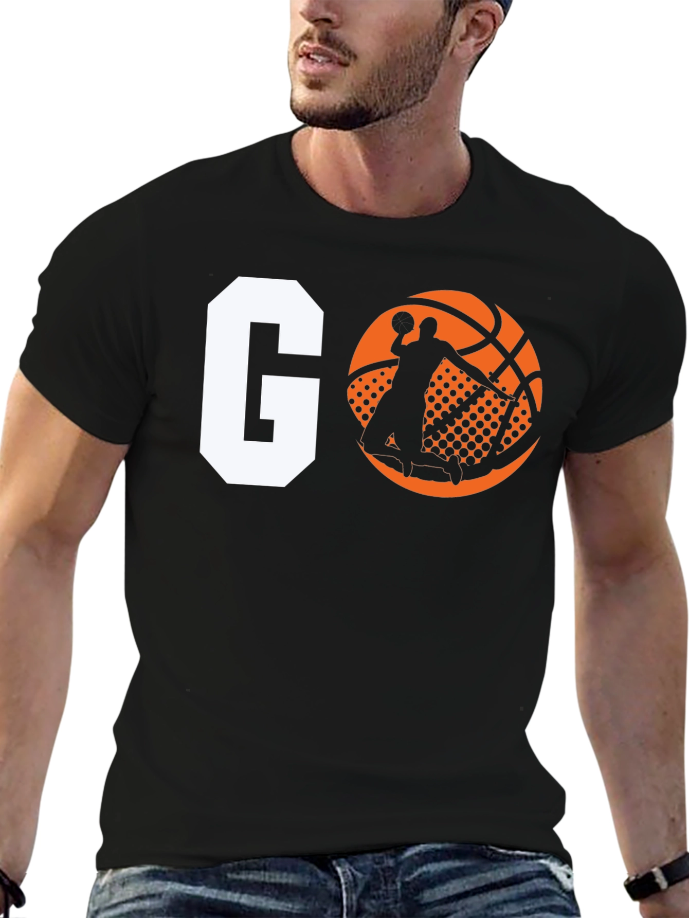 Go Basketball T-Shirt - Athletic Sportswear Tee