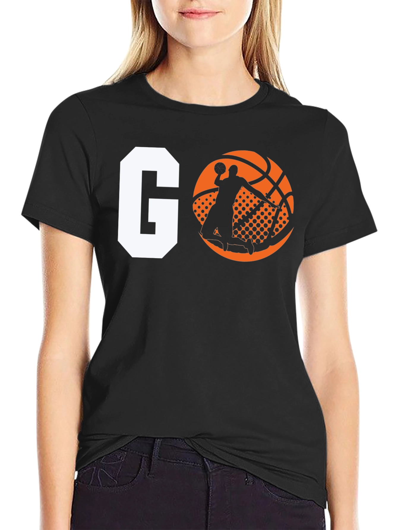 Go Basketball T-Shirt - Athletic Sportswear Tee