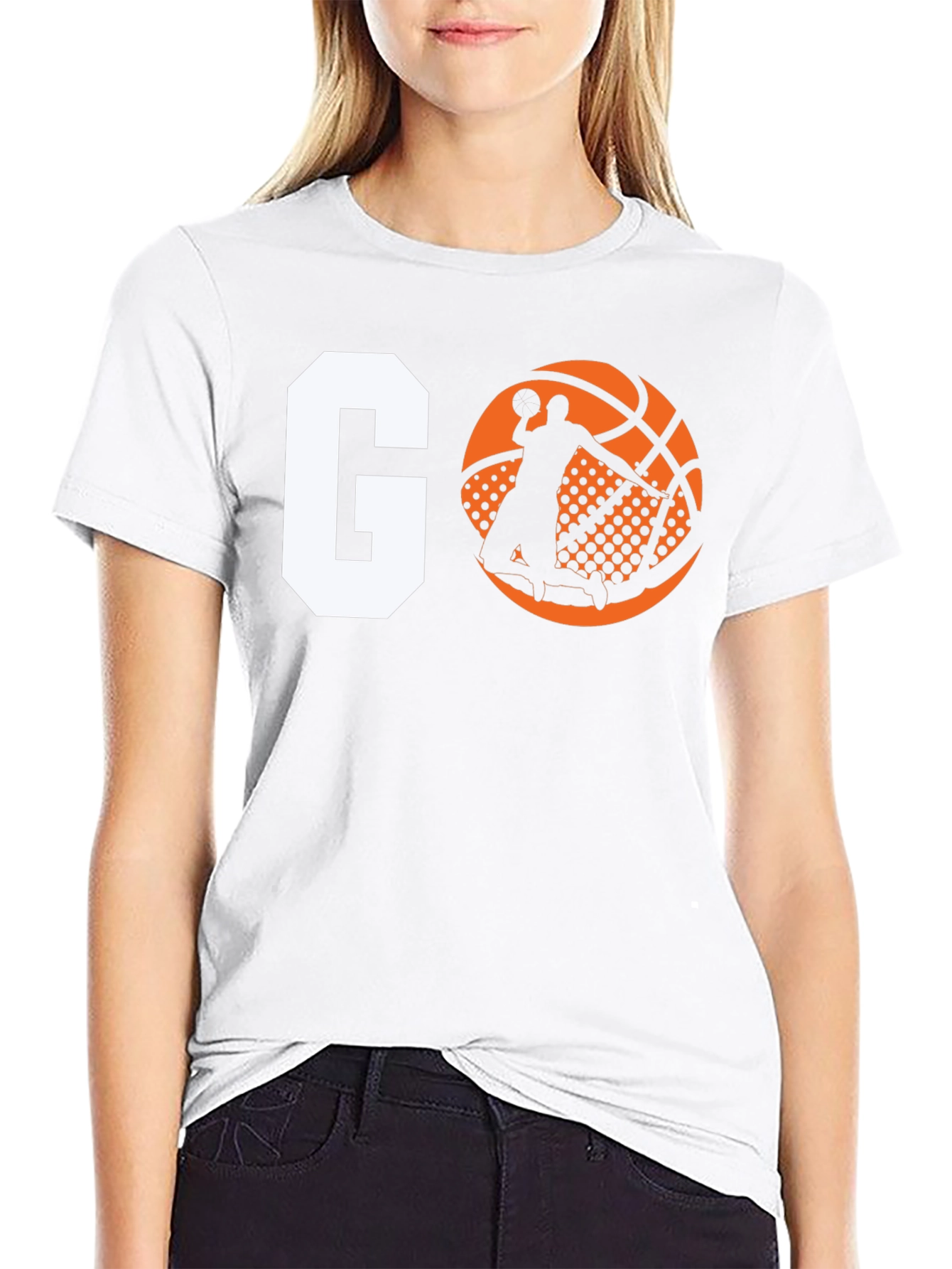 Go Basketball T-Shirt - Athletic Sportswear Tee