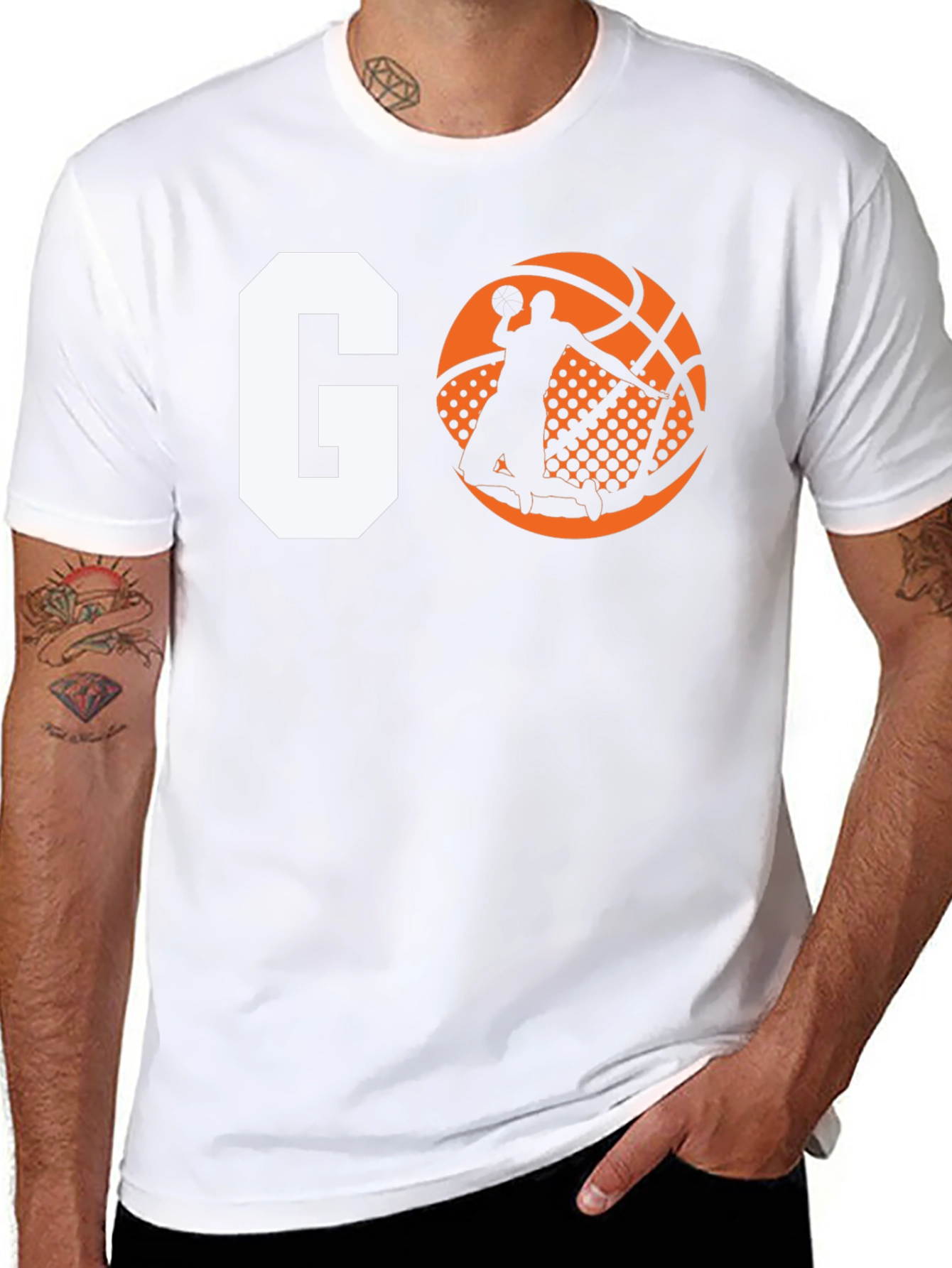Go Basketball T-Shirt - Athletic Sportswear Tee