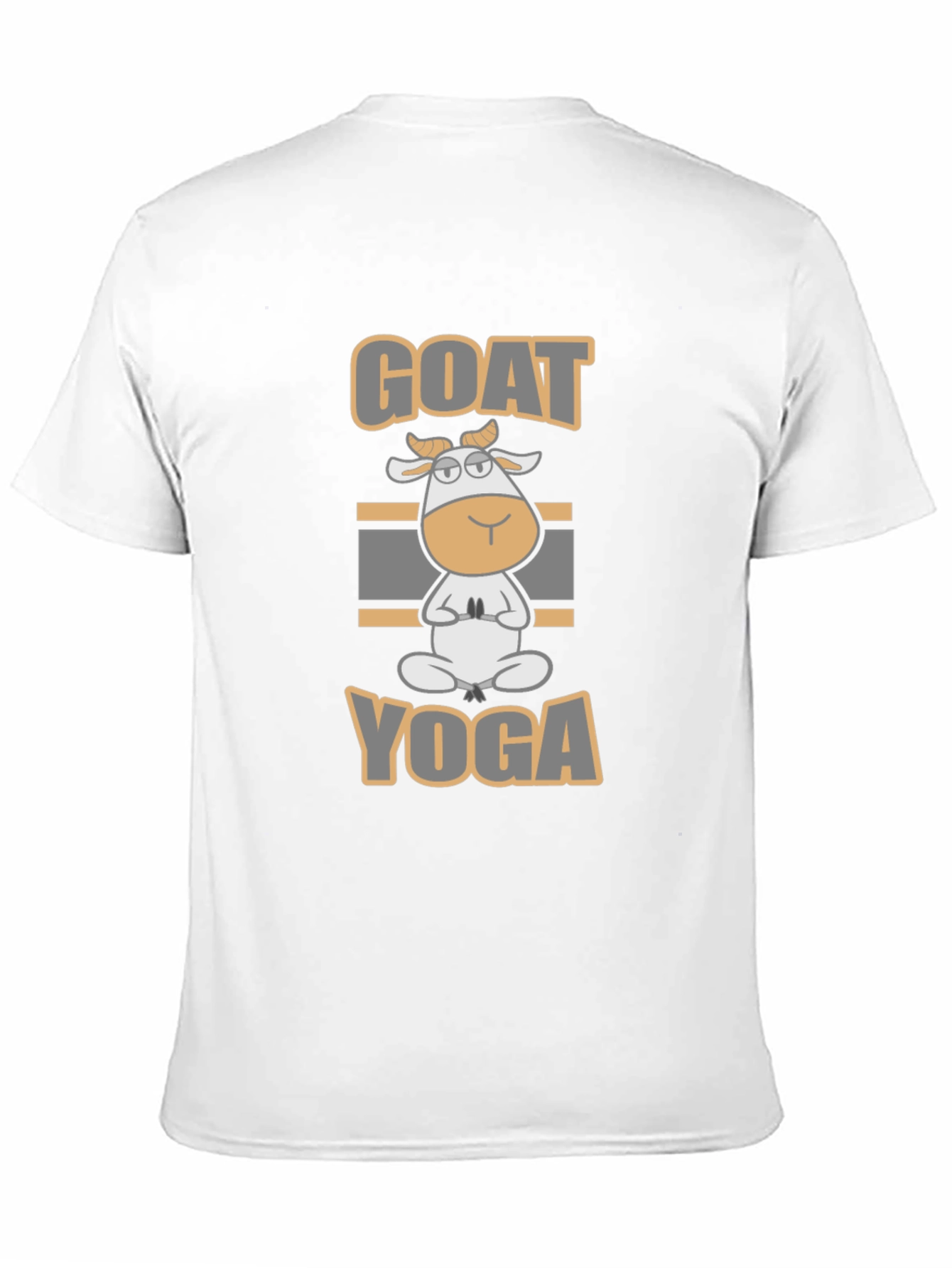 Goat Yoga Black T-Shirt