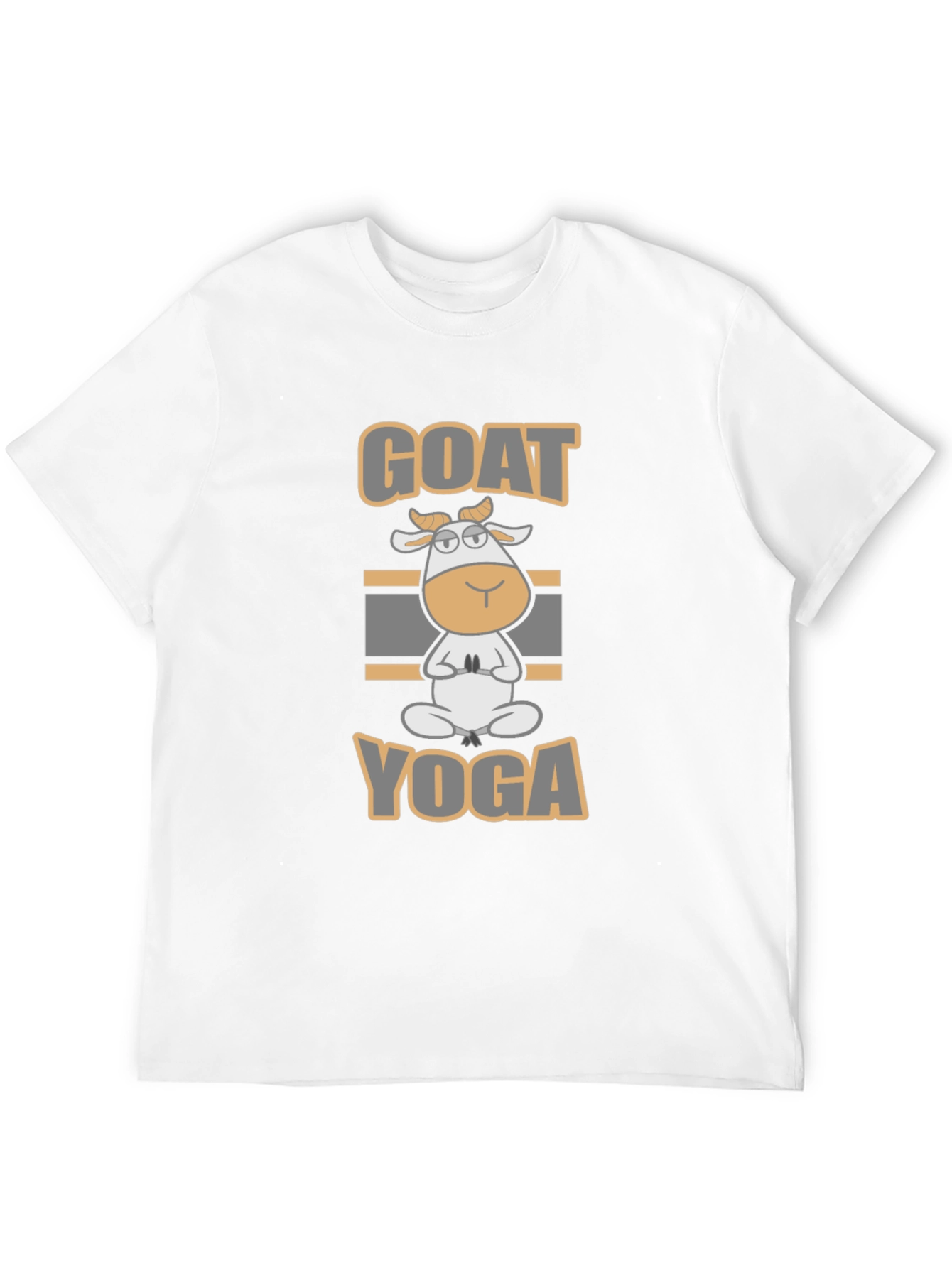 Goat Yoga Black T-Shirt