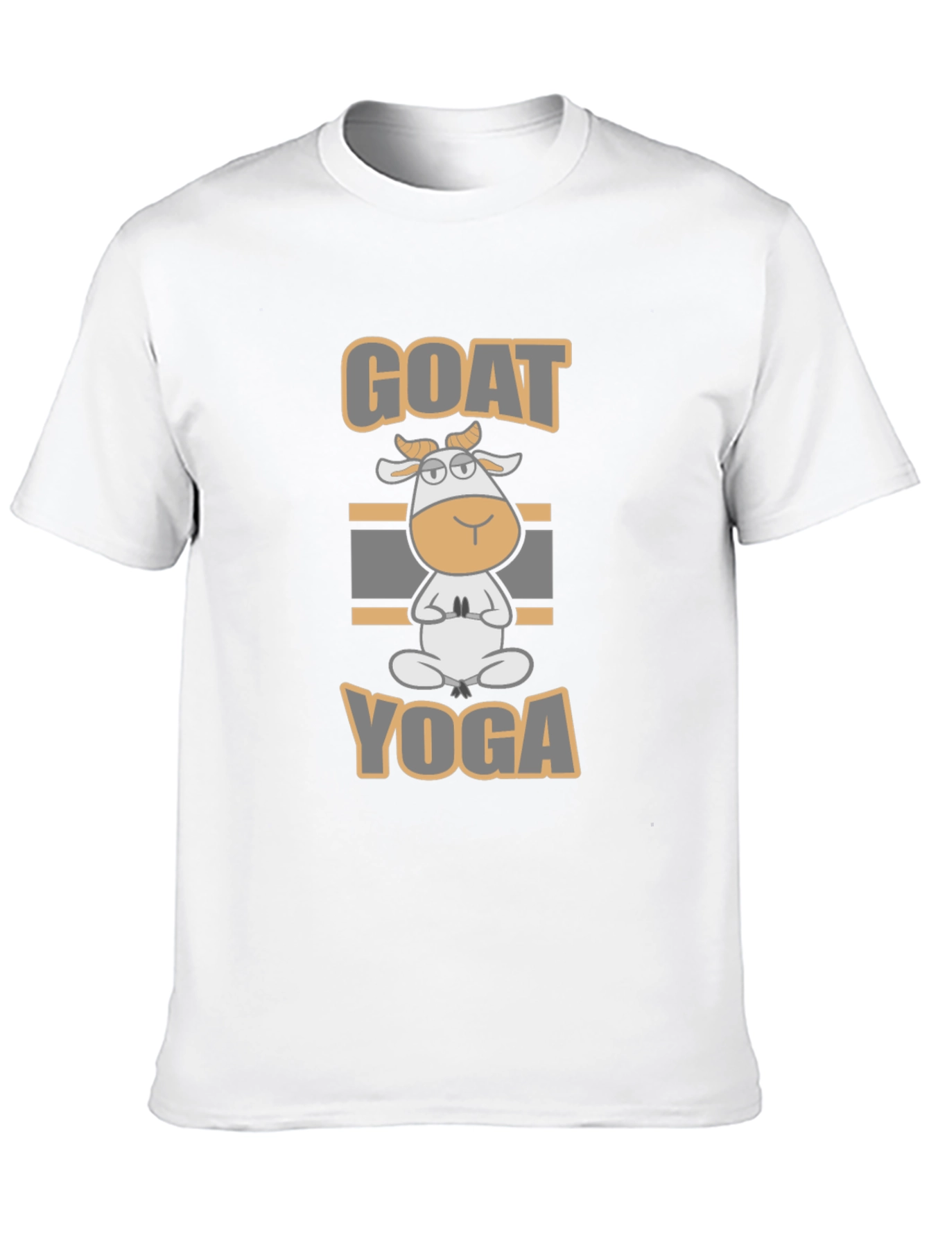 Goat Yoga Black T-Shirt