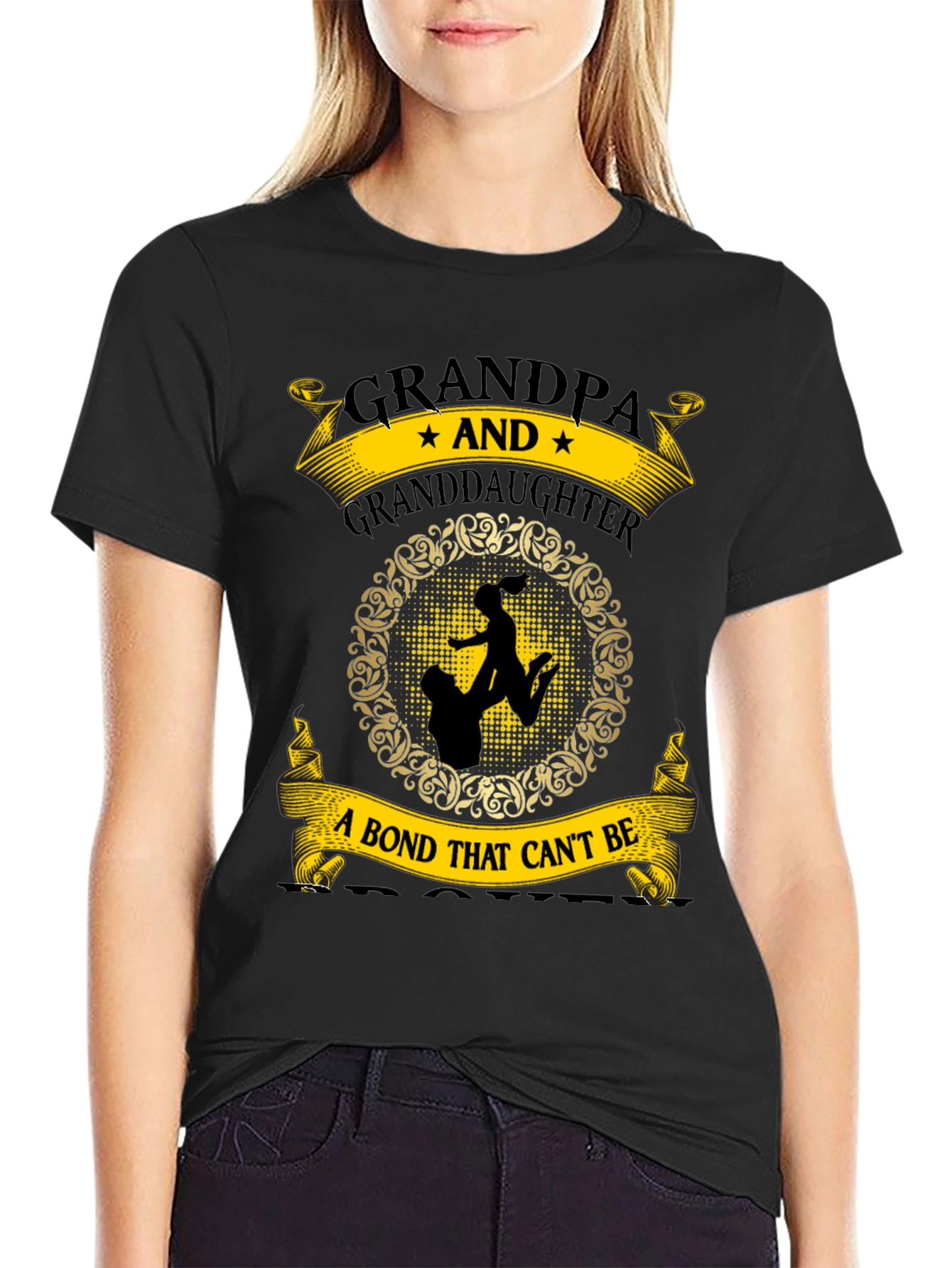 Grandpa & Granddaughter T-Shirt: Unbreakable Bond