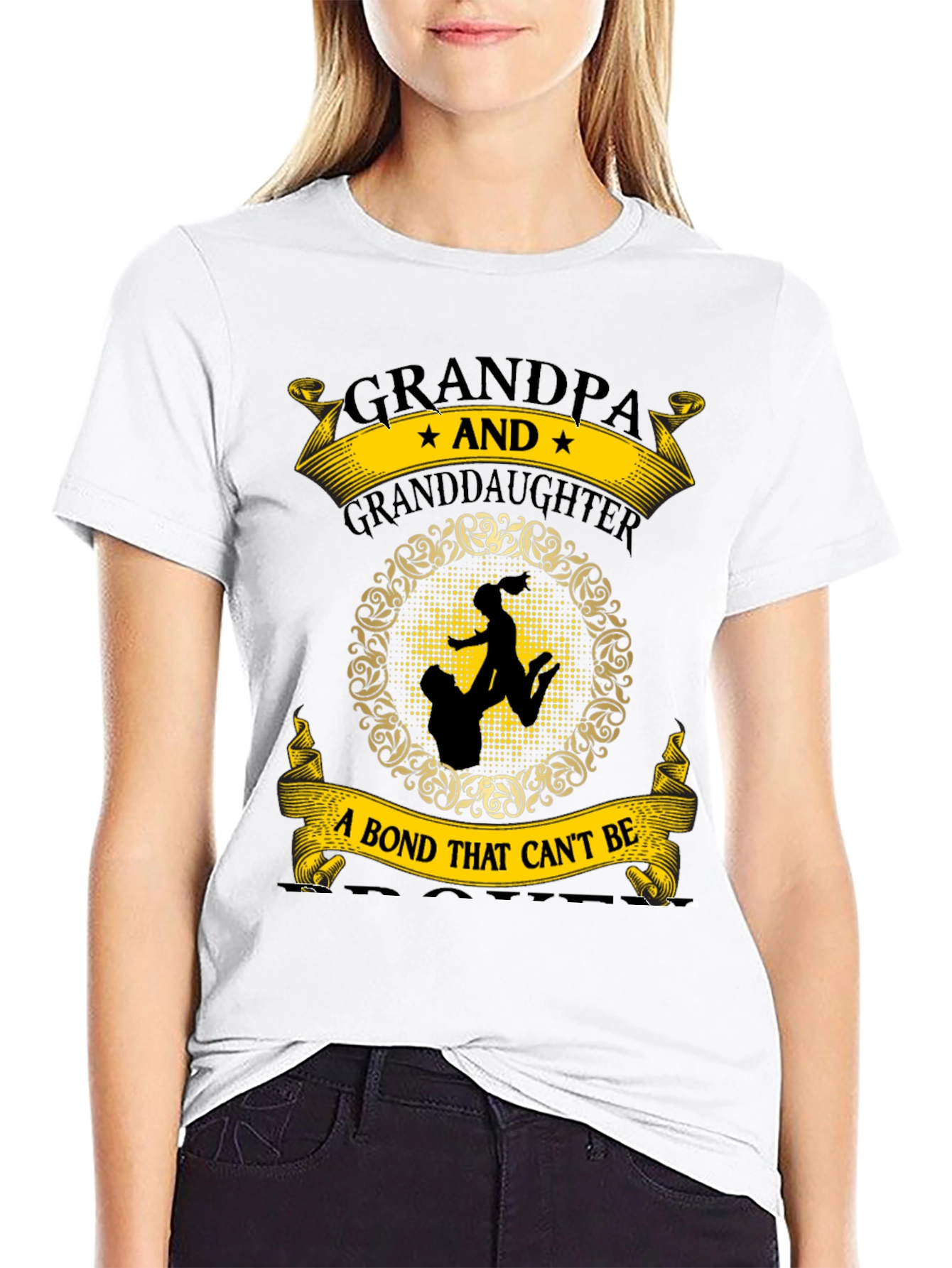 Grandpa & Granddaughter T-Shirt: Unbreakable Bond
