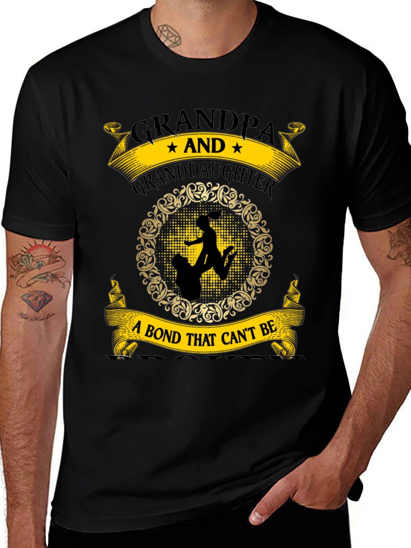 Grandpa & Granddaughter T-Shirt: Unbreakable Bond