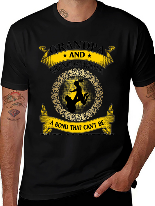 Grandpa & Granddaughter T-Shirt: Unbreakable Bond