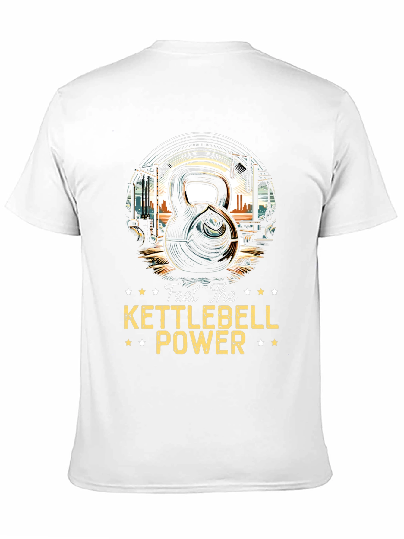 Kettlebell Power T-Shirt - Black Graphic Tee