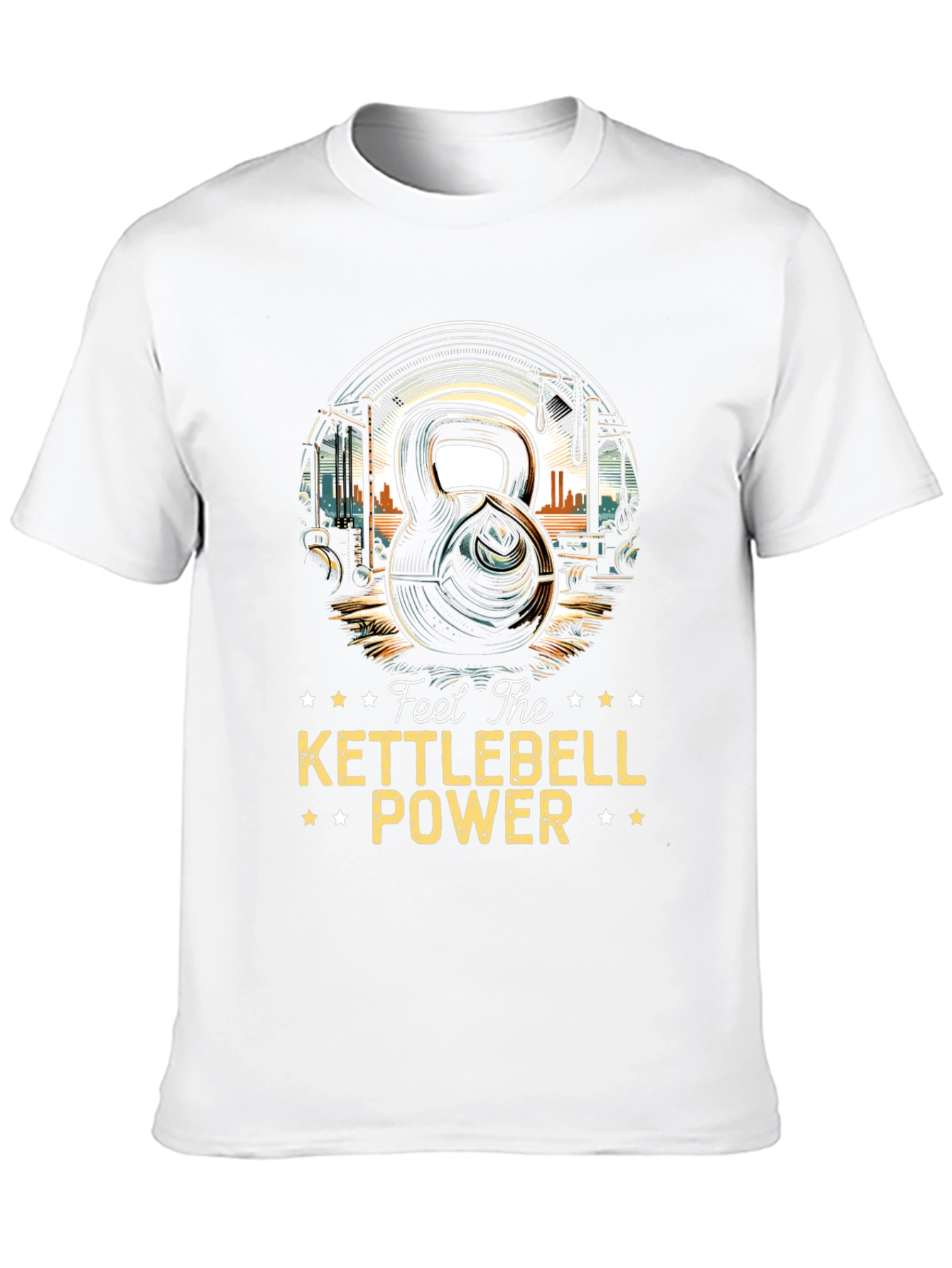 Kettlebell Power T-Shirt - Black Graphic Tee