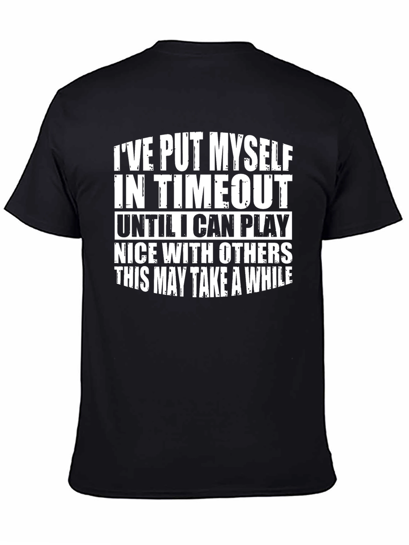 Funny Time Out Graphic T-Shirt