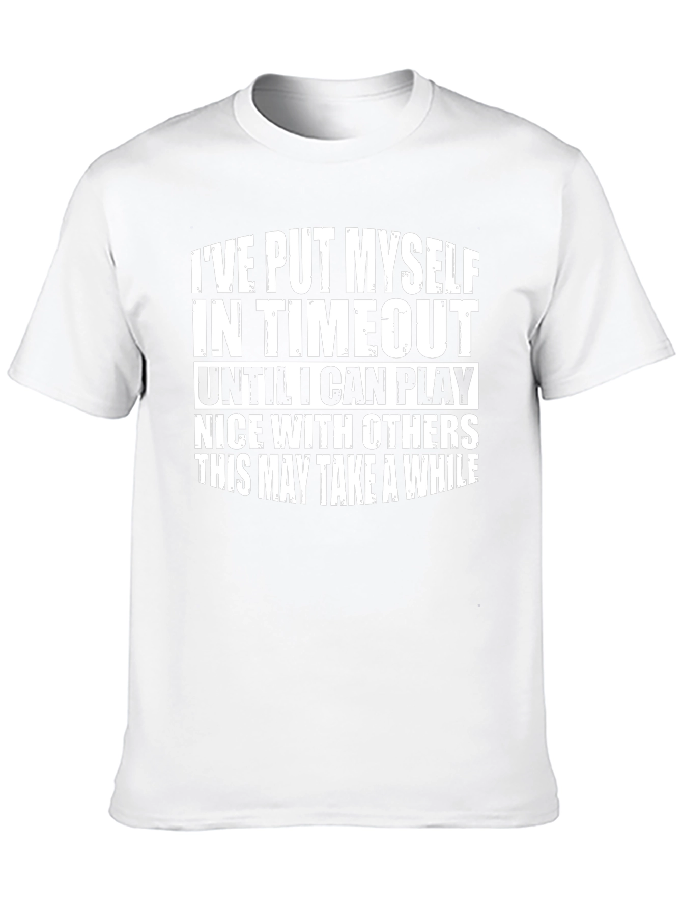 Funny Time Out Graphic T-Shirt