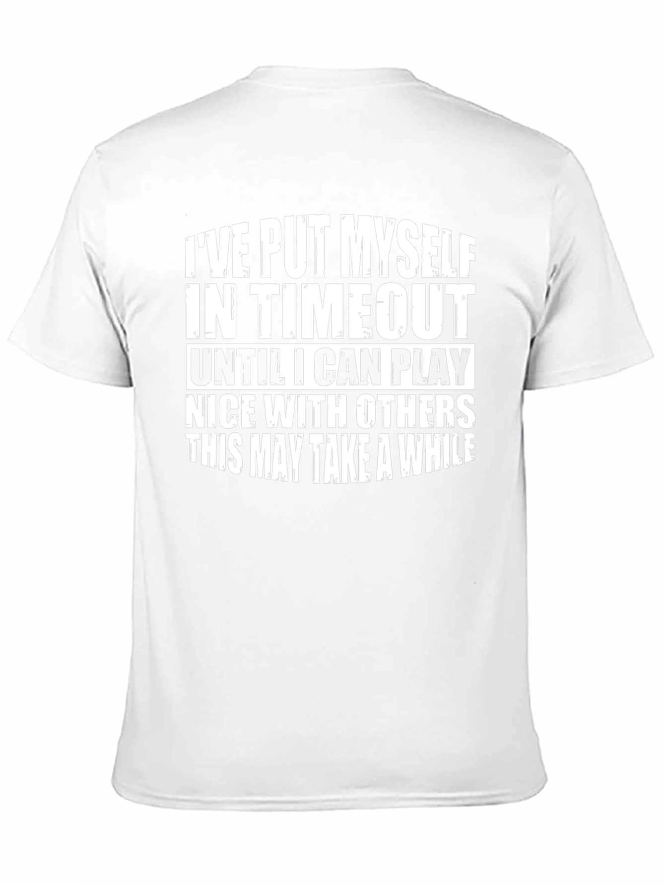 Funny Time Out Graphic T-Shirt