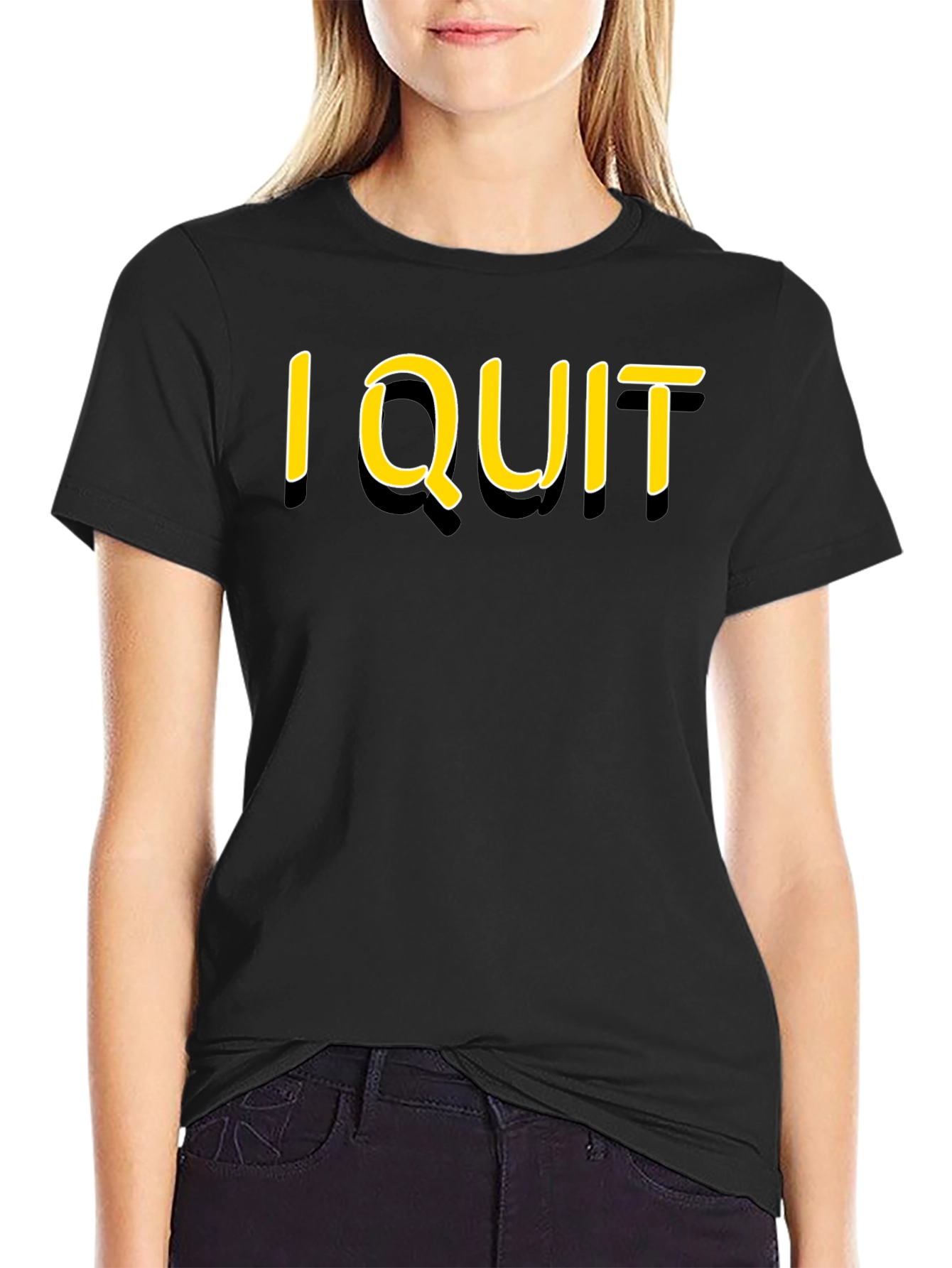 I Quit Graphic T-Shirt