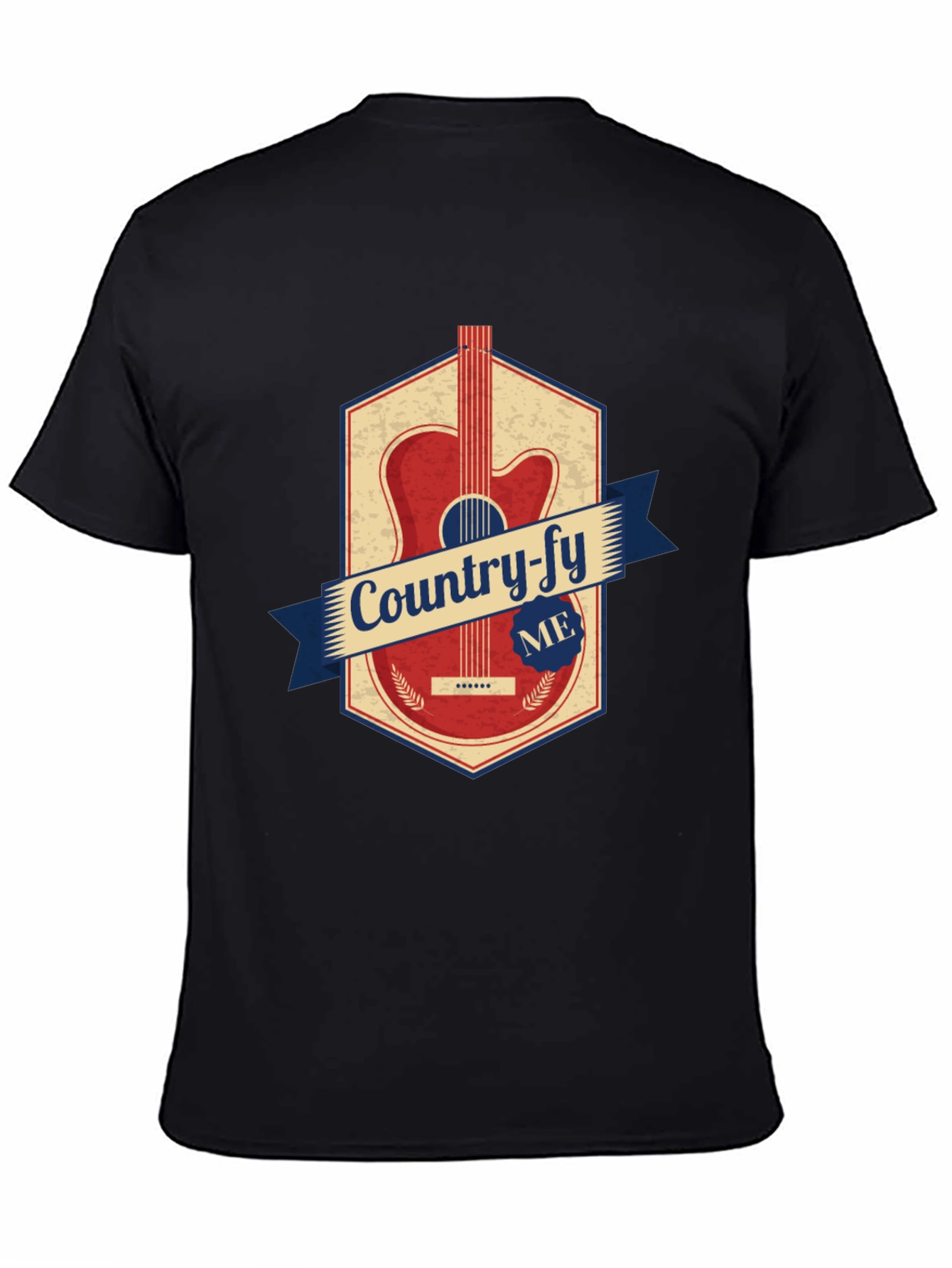 Country-fy Me Graphic Tee - Acoustic Guitar Design