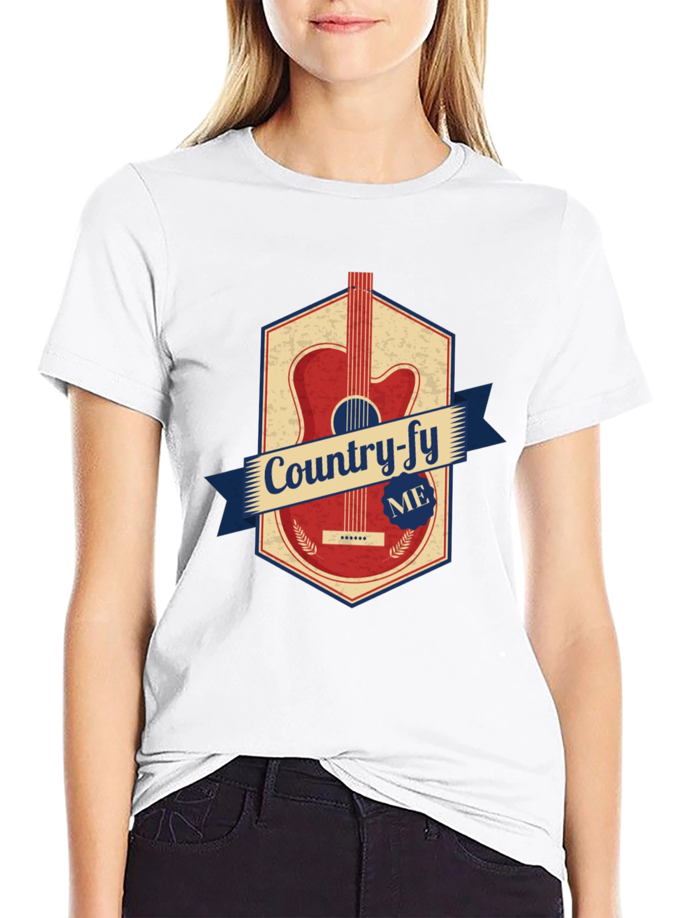Country-fy Me Graphic Tee - Acoustic Guitar Design