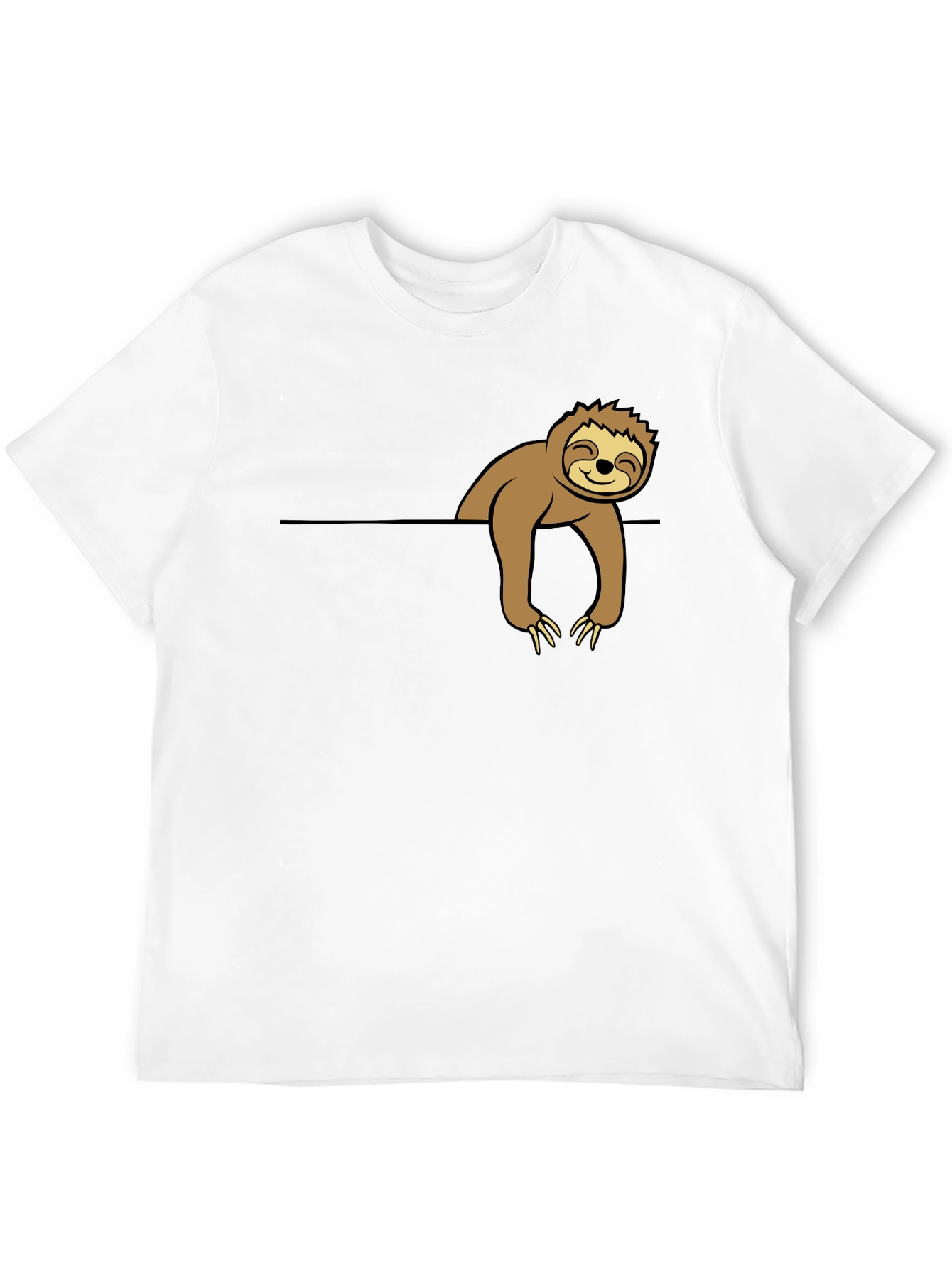 Sloth Graphic Tee - Cute & Casual