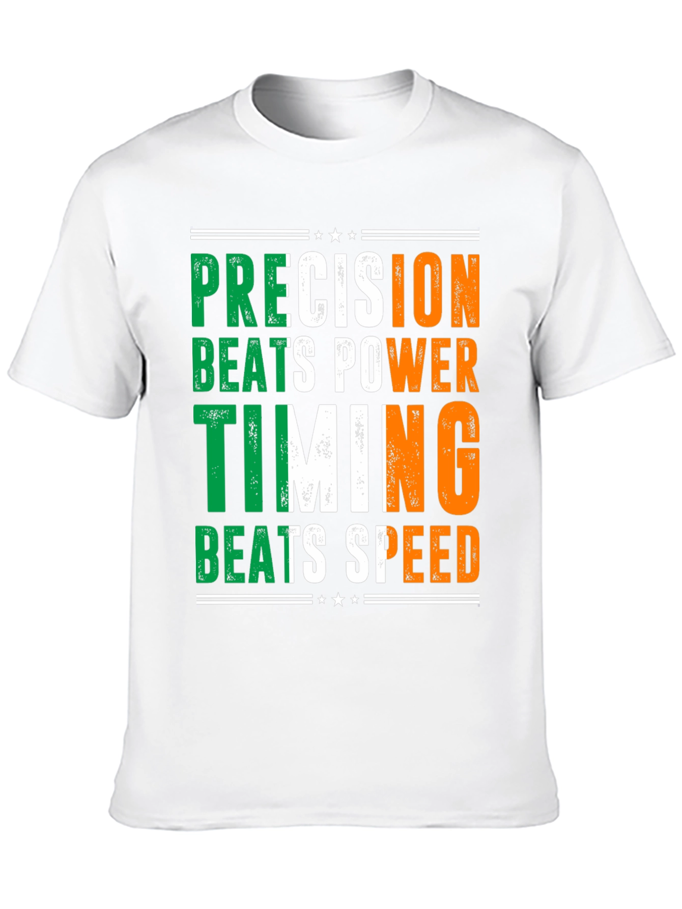 Precision Beats Power Timing Shirt