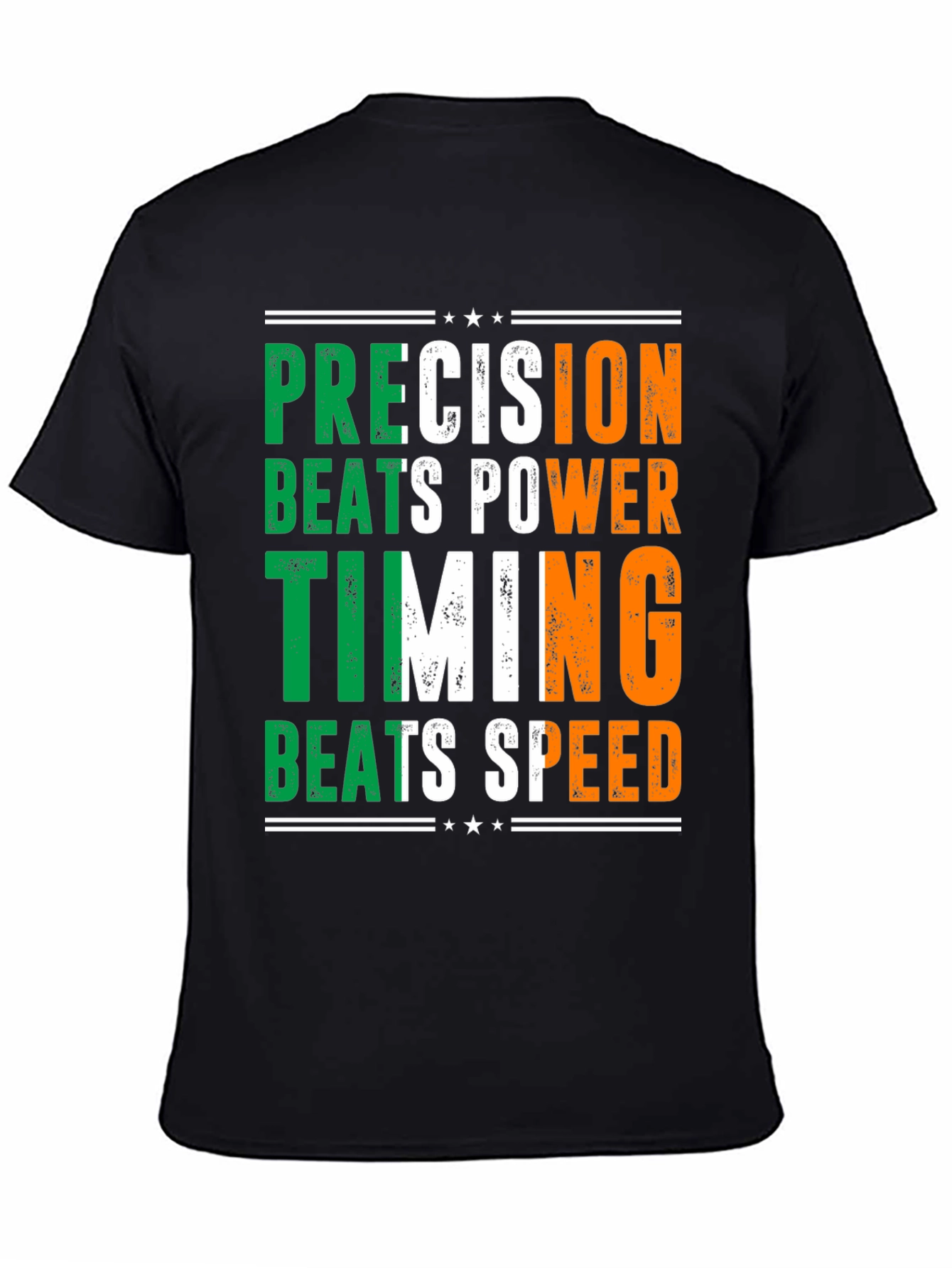 Precision Beats Power Timing Shirt