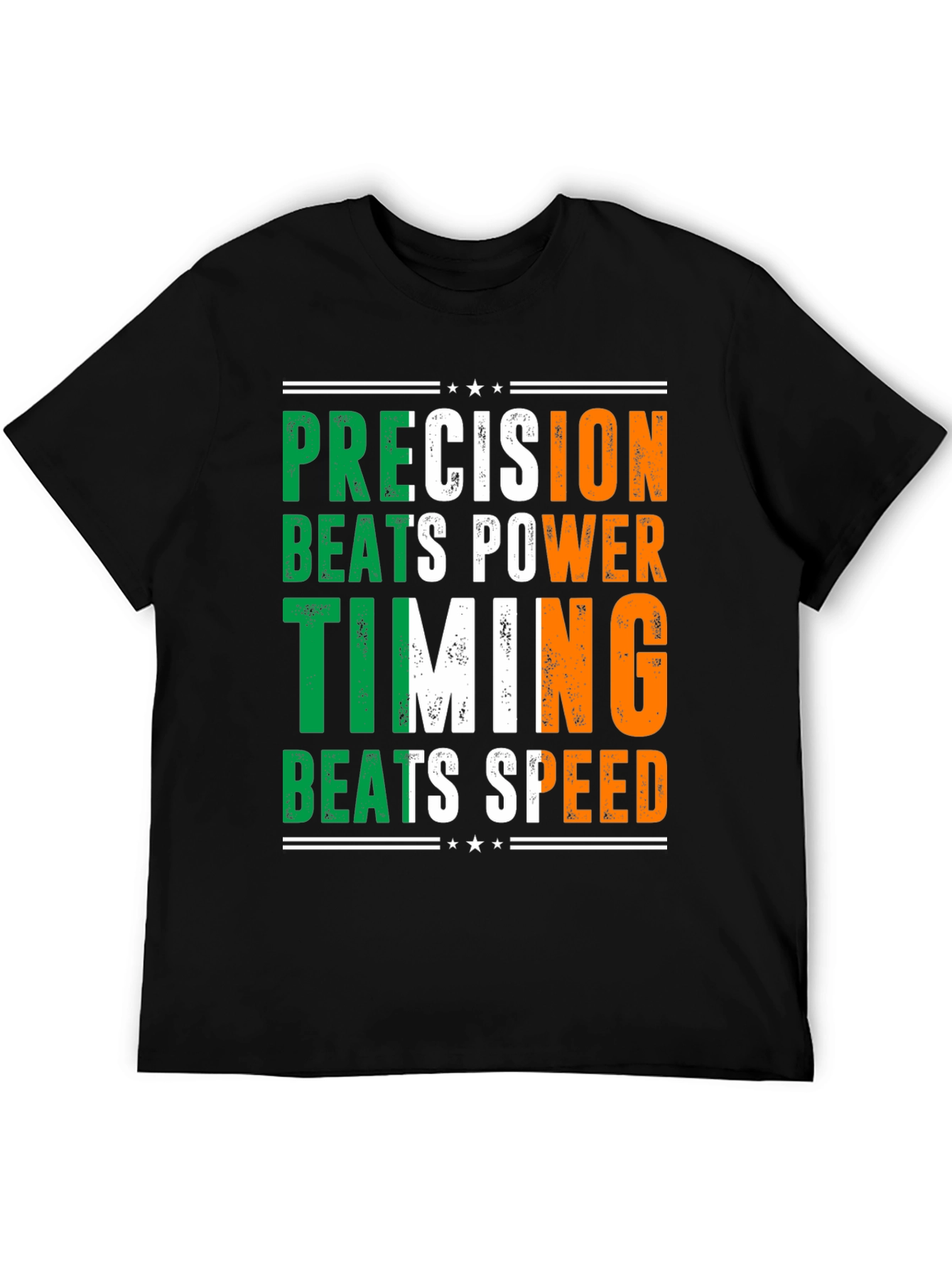 Precision Beats Power Timing Shirt