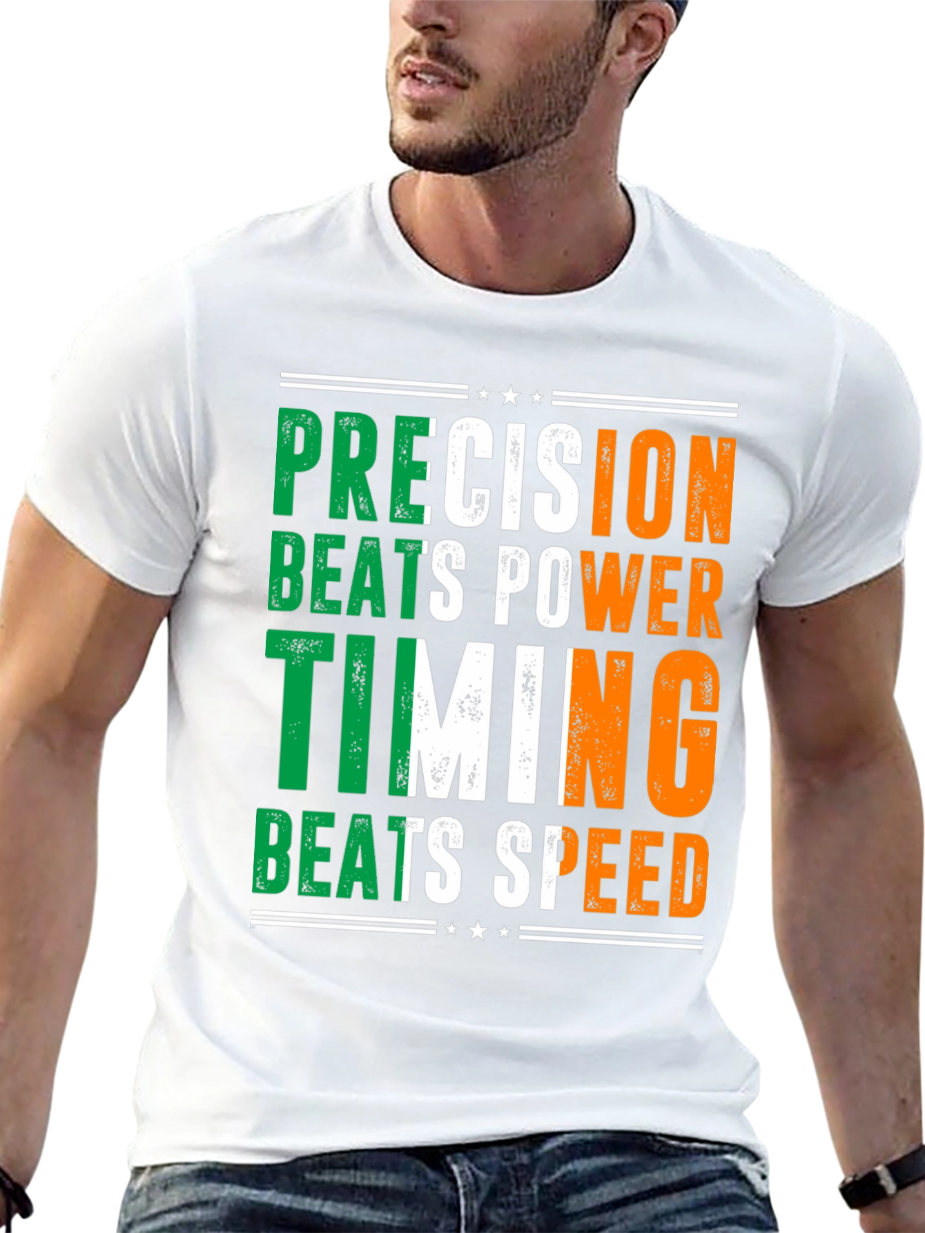 Precision Beats Power Timing Shirt