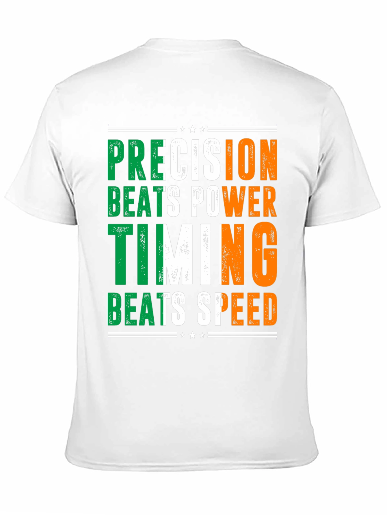 Precision Beats Power Timing Shirt