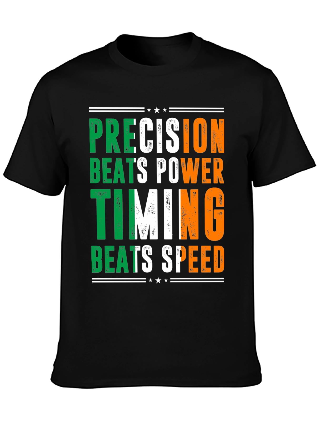 Precision Beats Power Timing Shirt