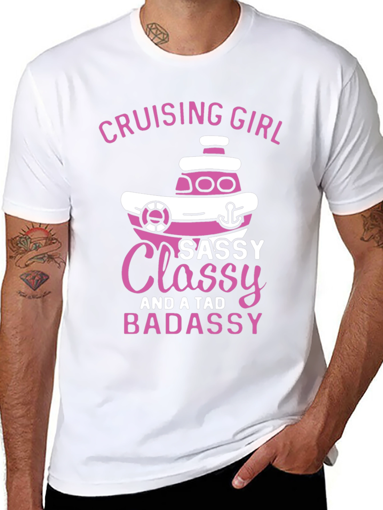Cruising Girl Sassy Classy T-Shirt