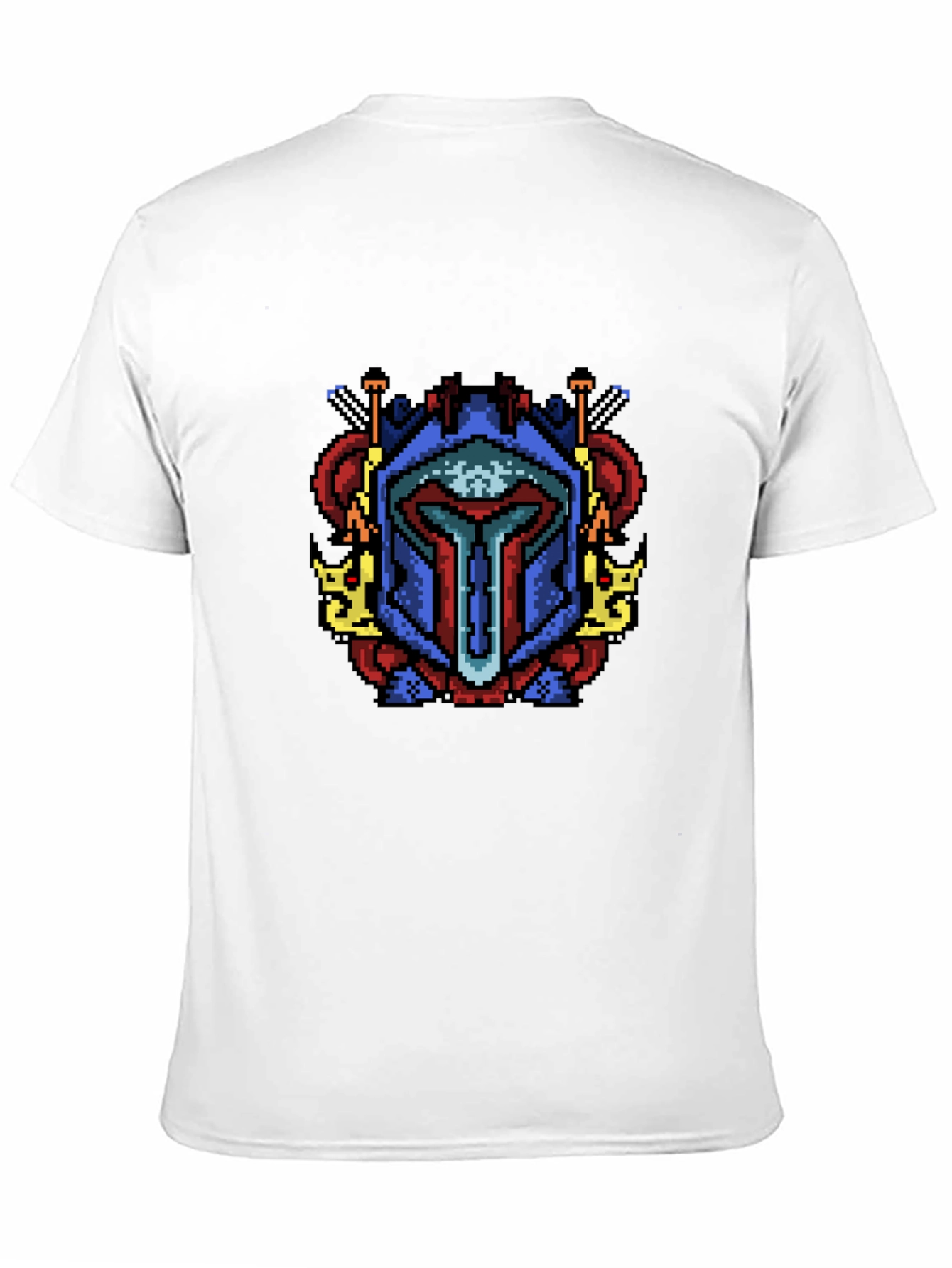 Pixel Art Mandalorian T-Shirt - Sci-Fi Cool