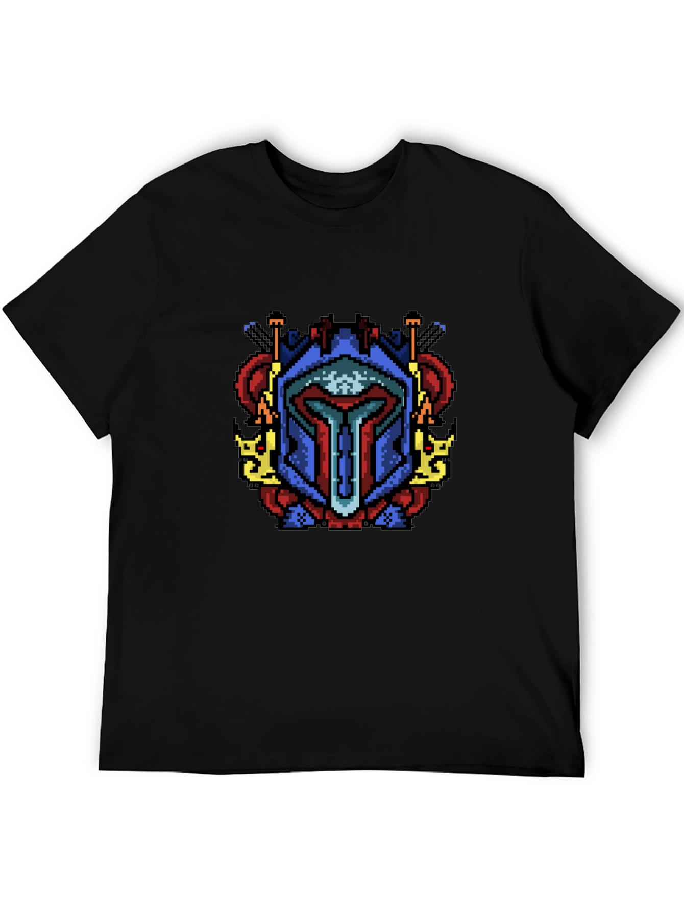 Pixel Art Mandalorian T-Shirt - Sci-Fi Cool