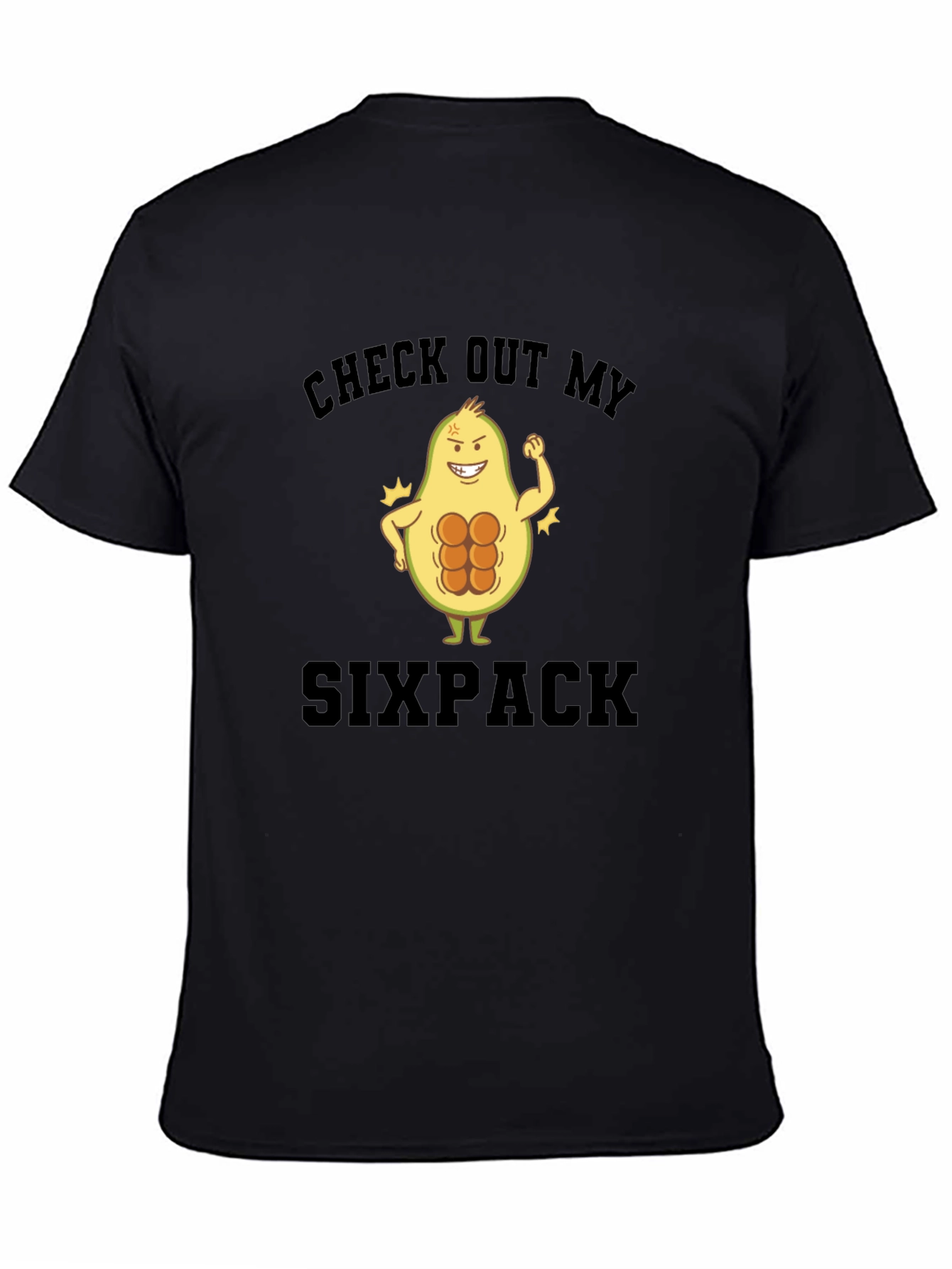 Avocado Six Pack Graphic T-Shirt