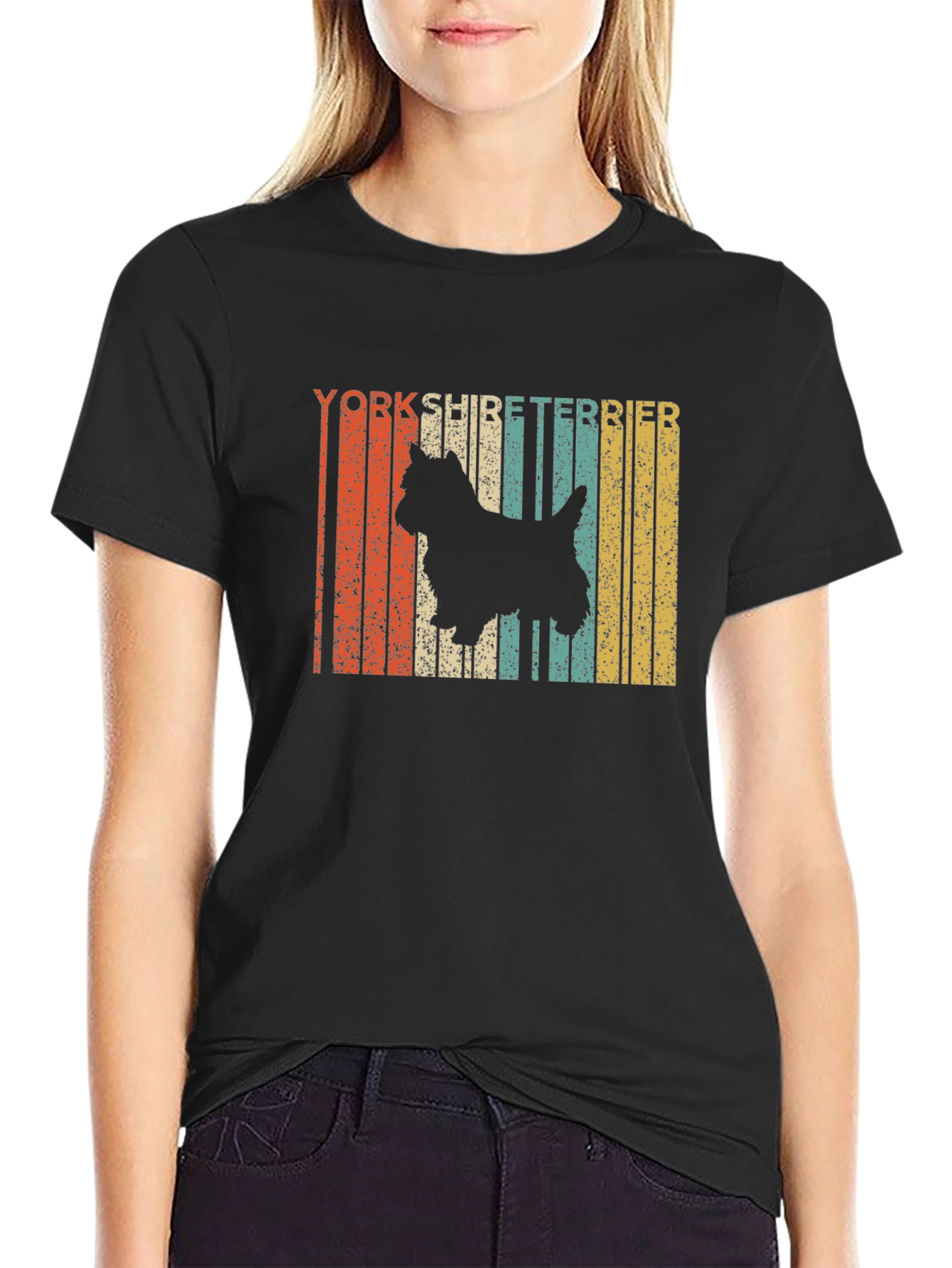 Retro Yorkshire Terrier Graphic Tee