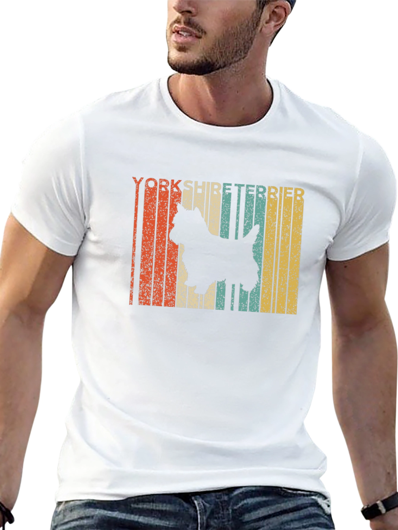Retro Yorkshire Terrier Graphic Tee