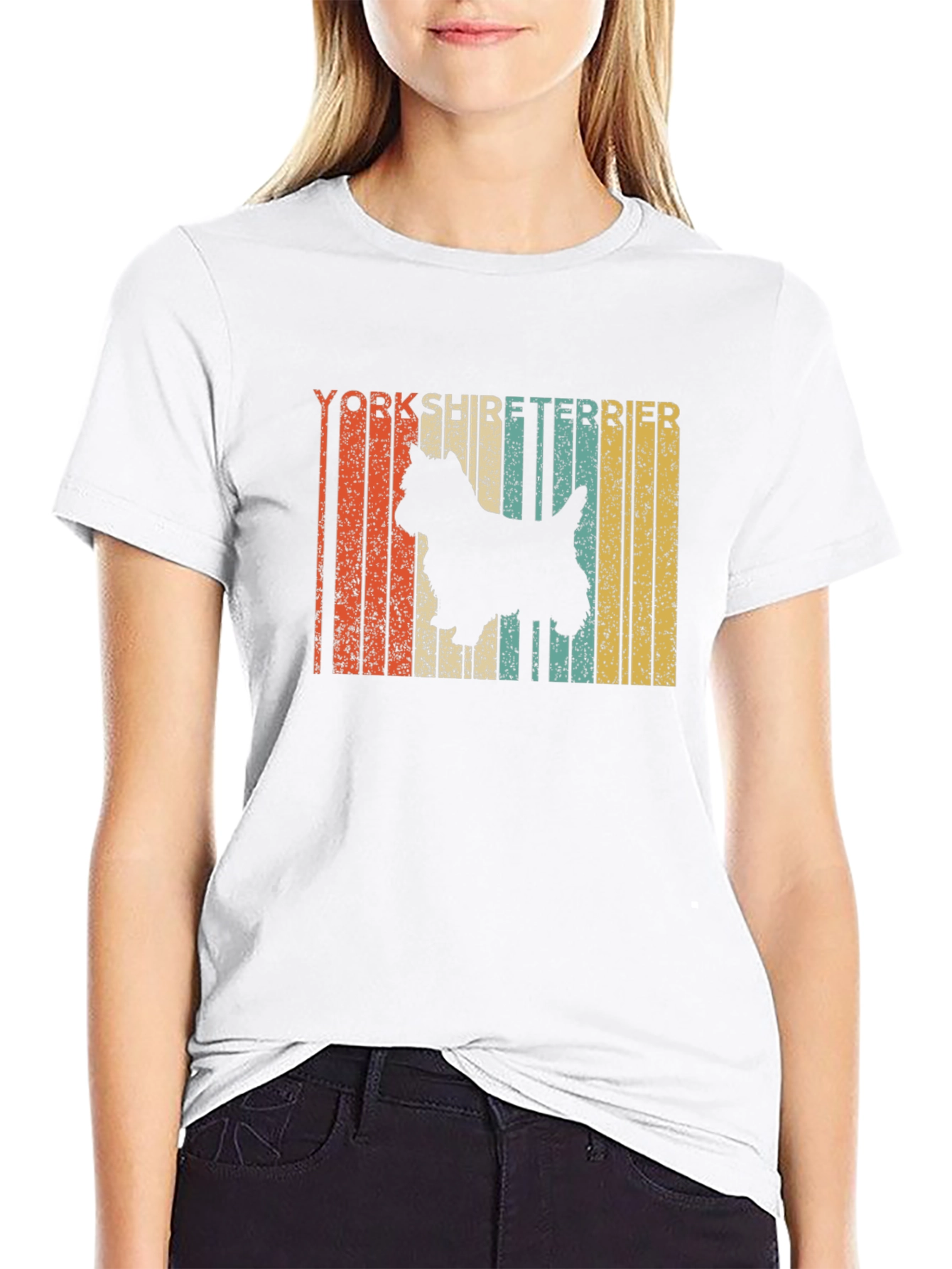 Retro Yorkshire Terrier Graphic Tee