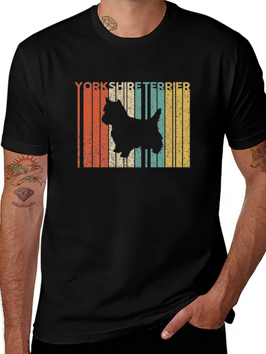 Retro Yorkshire Terrier Graphic Tee